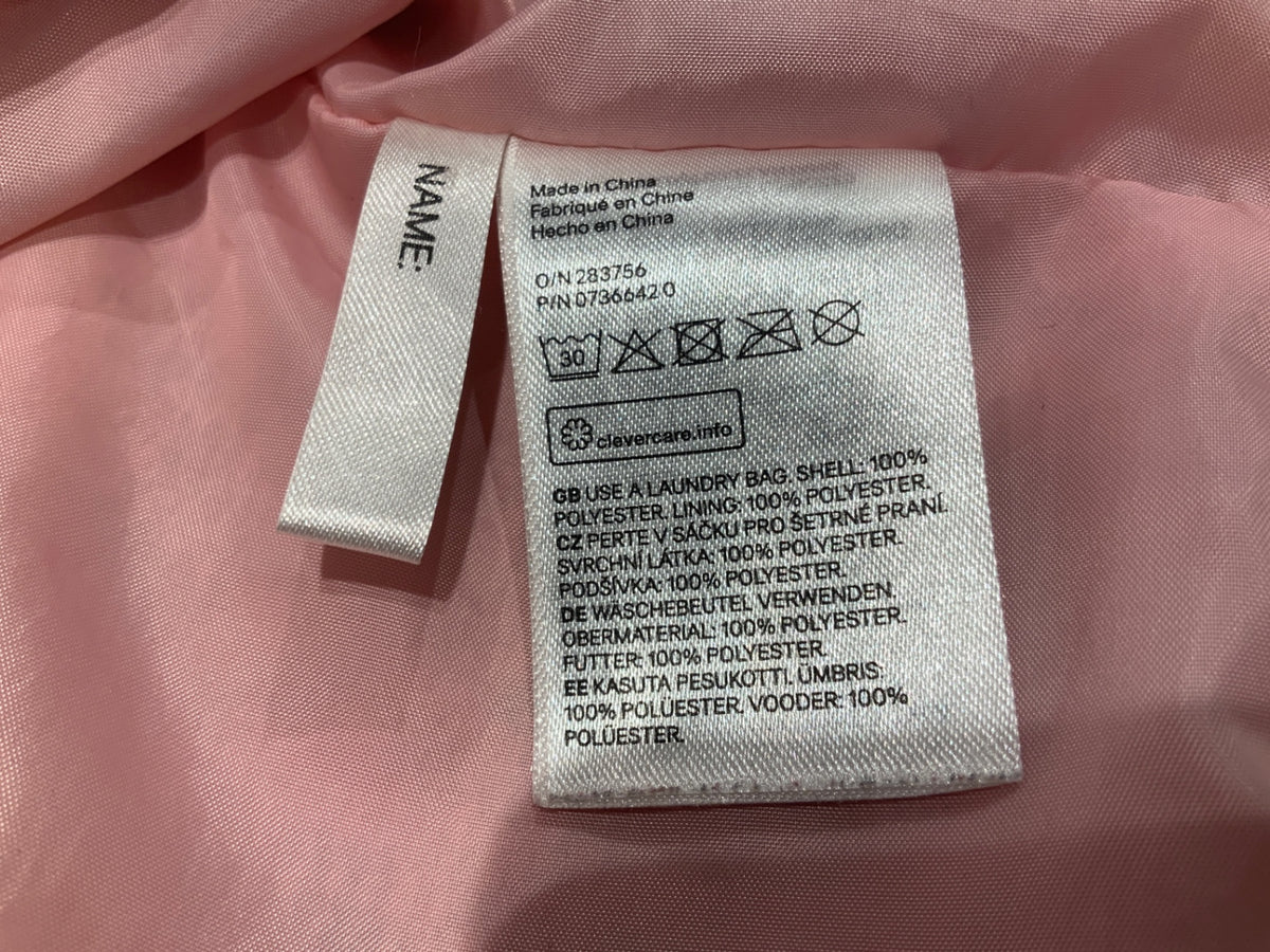 S H&M Kofta 104 Rosa/Glitter