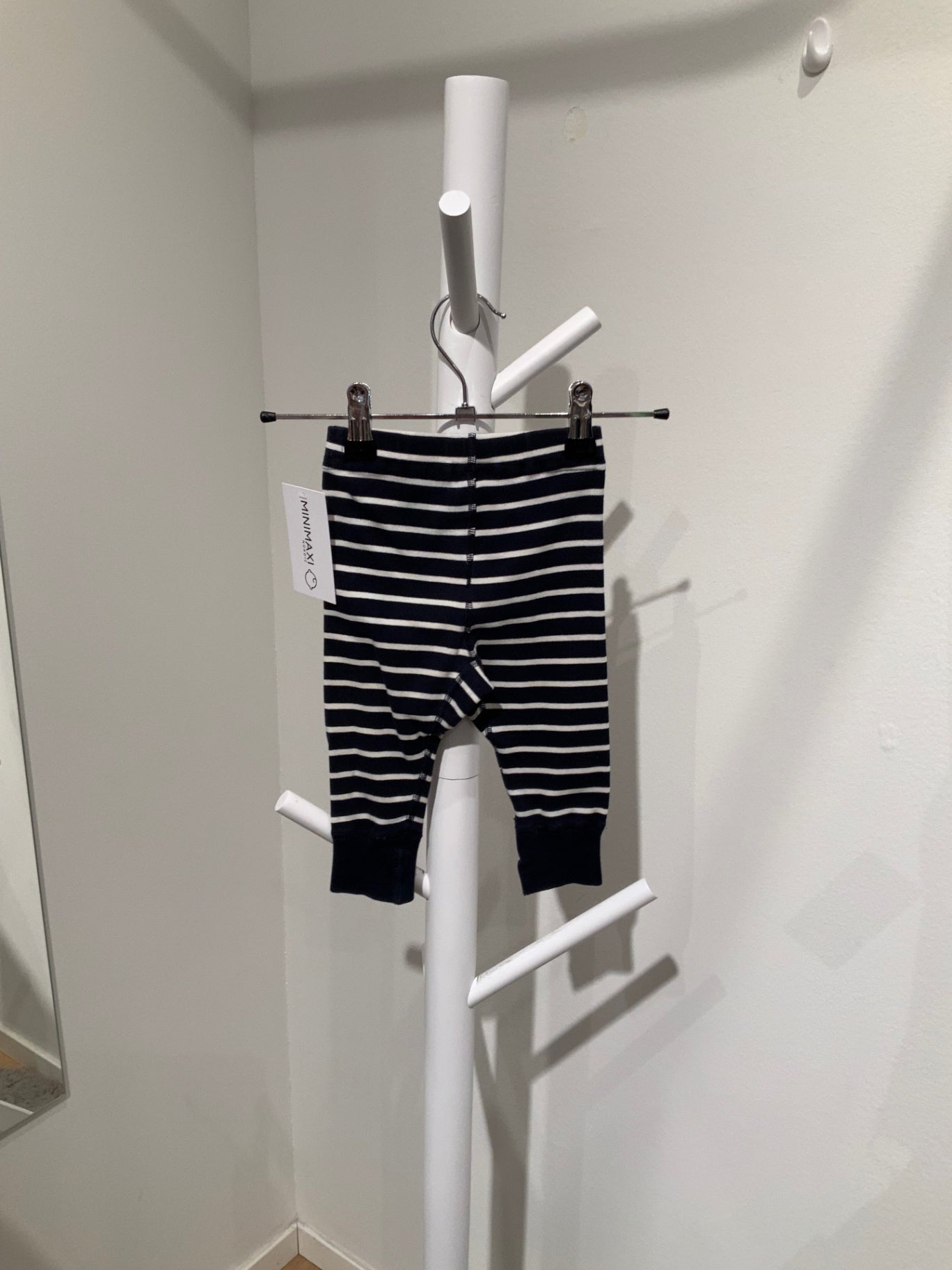 S Polarn o. Pyret Leggings 62 blå/randig