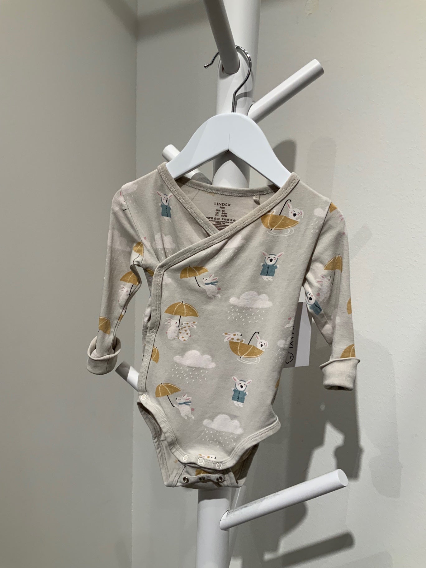 S Lindex Body 68 Beige/Kaniner