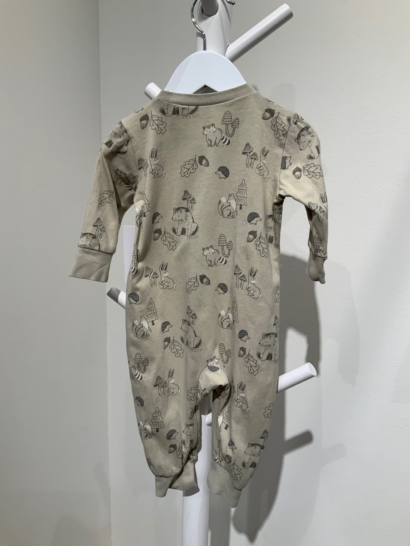 S Lindex Pyjamas 68 Grön/Skogstema