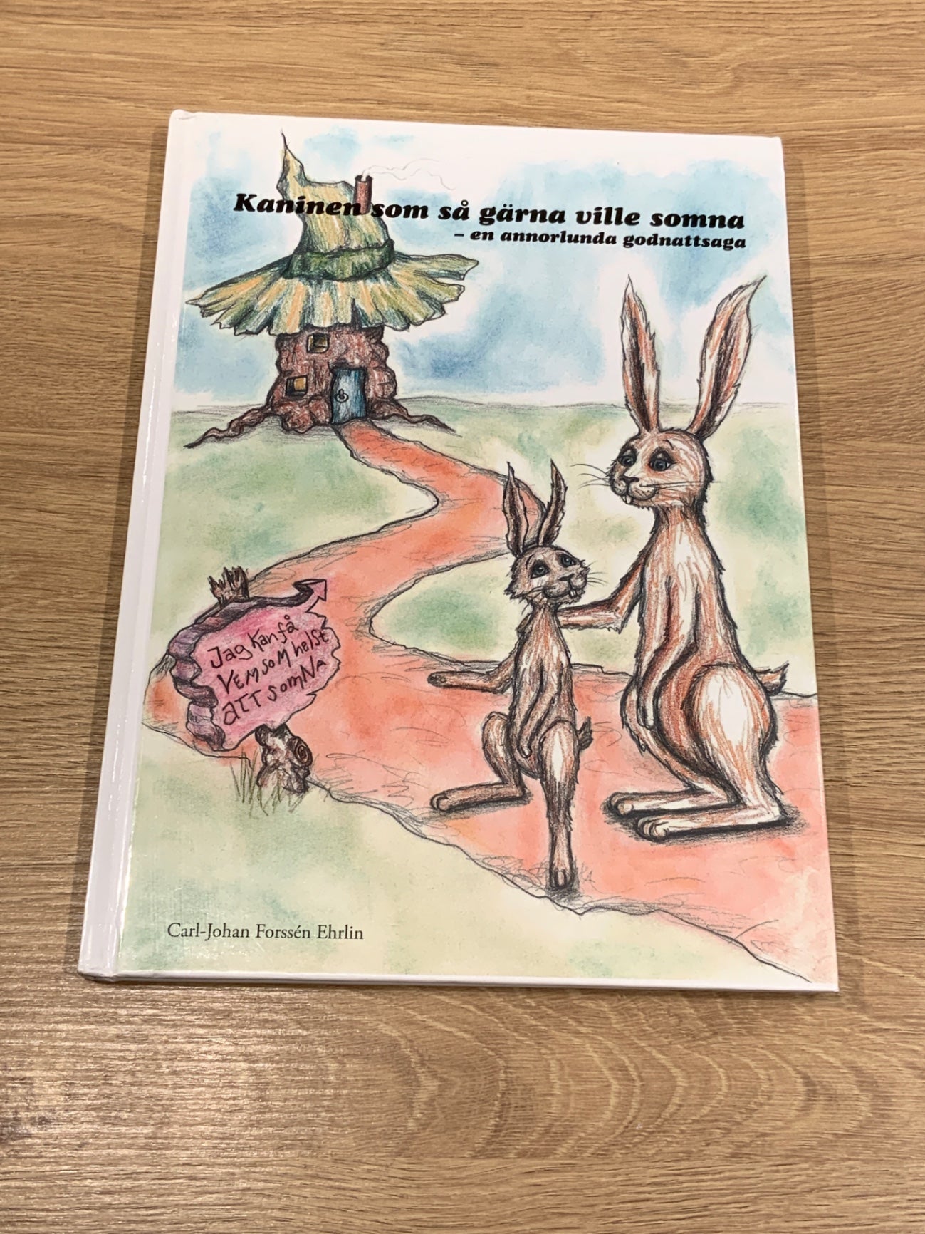 S ”Kaninen som så gärna ville somna” Bok