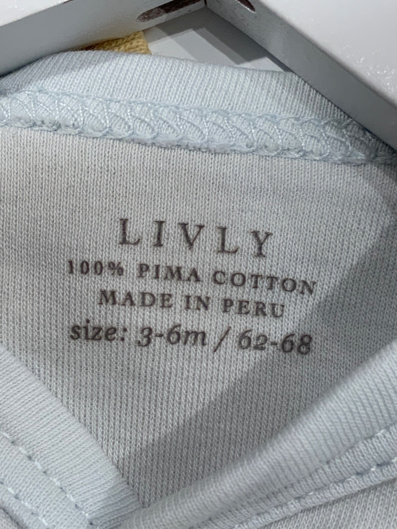 S Livly Body 62/68 Ljusblå