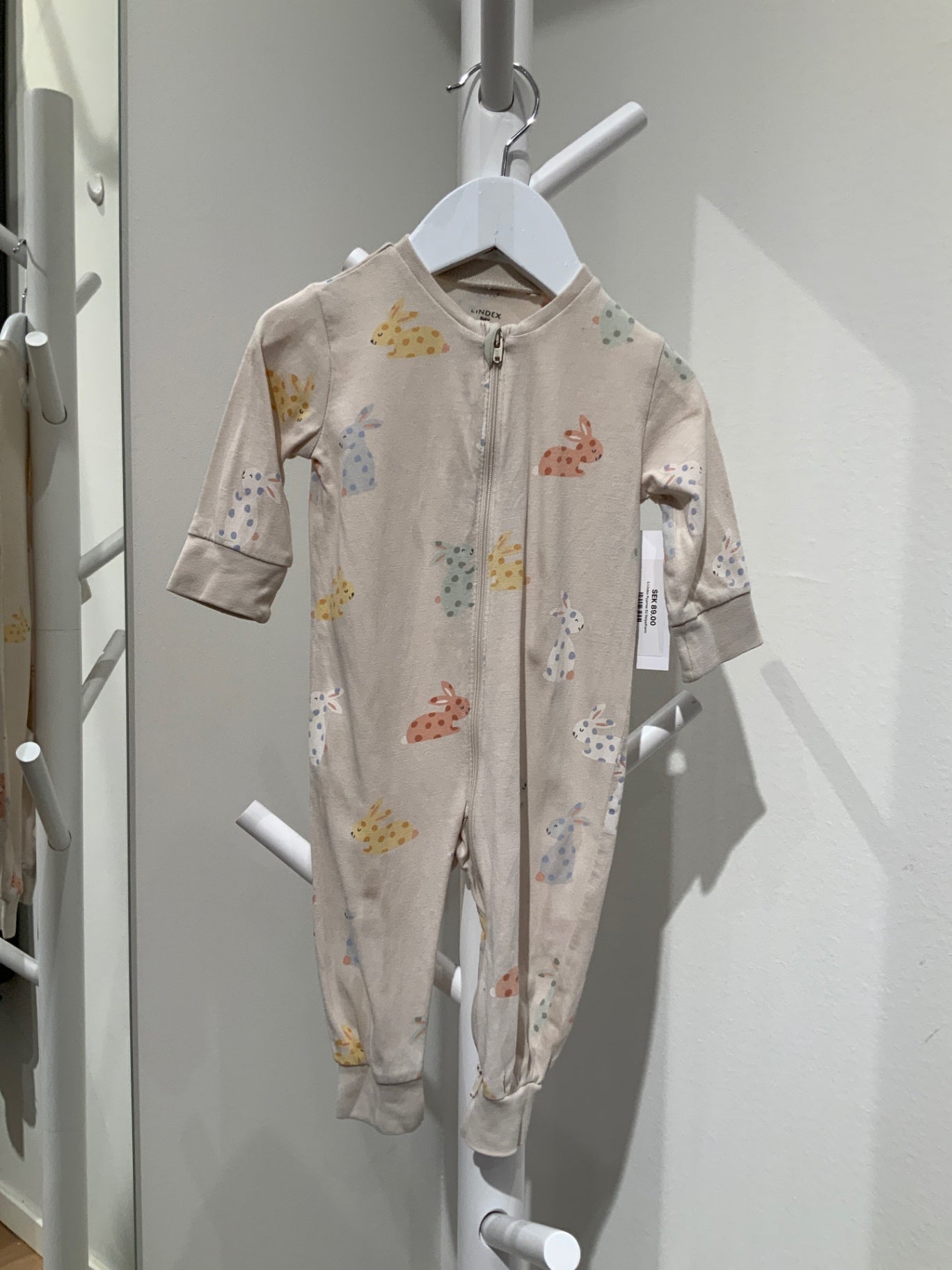 S Lindex Pyjamas 62 Beige/Kanin