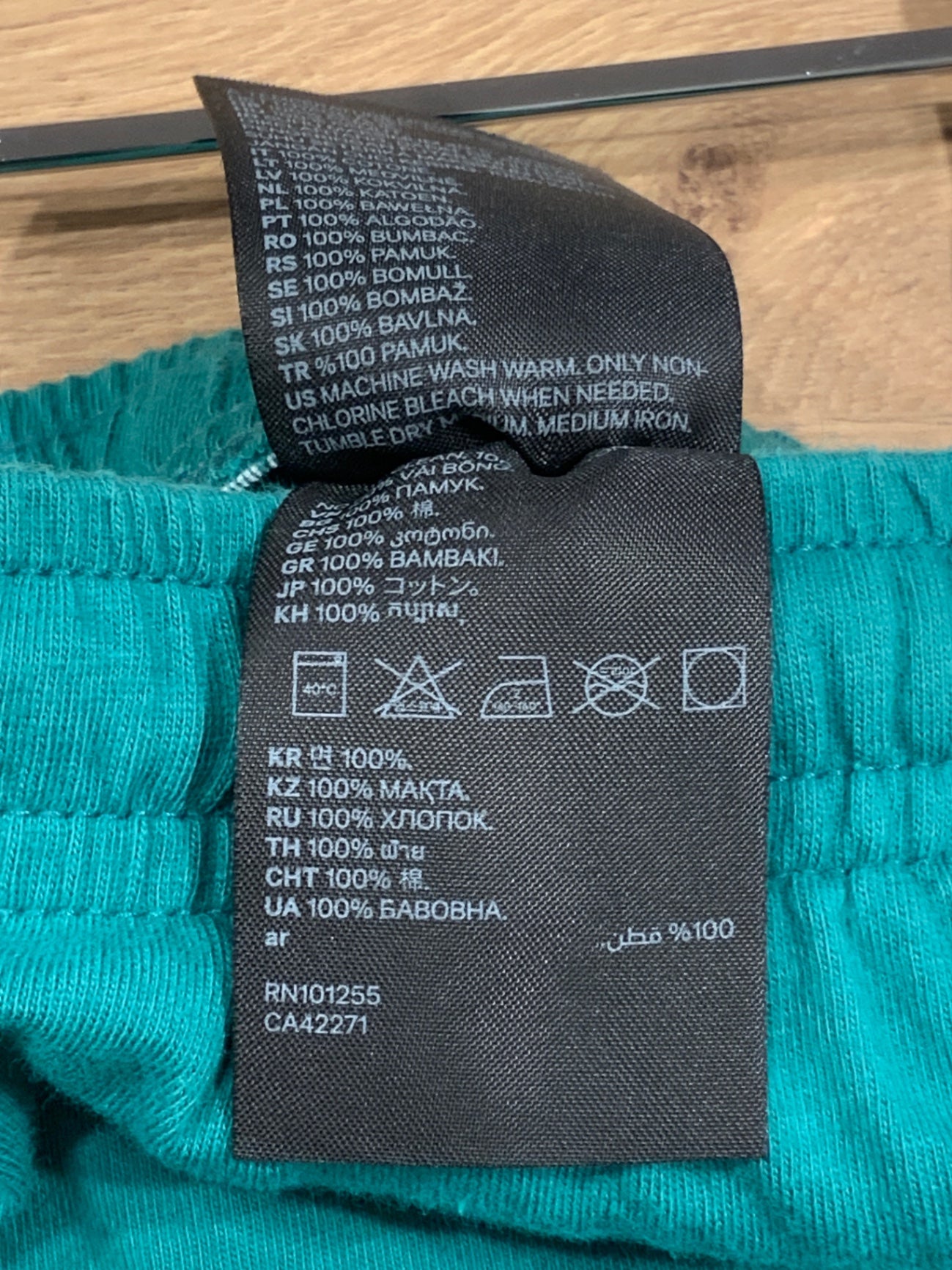 S H&M Shorts Grön 116