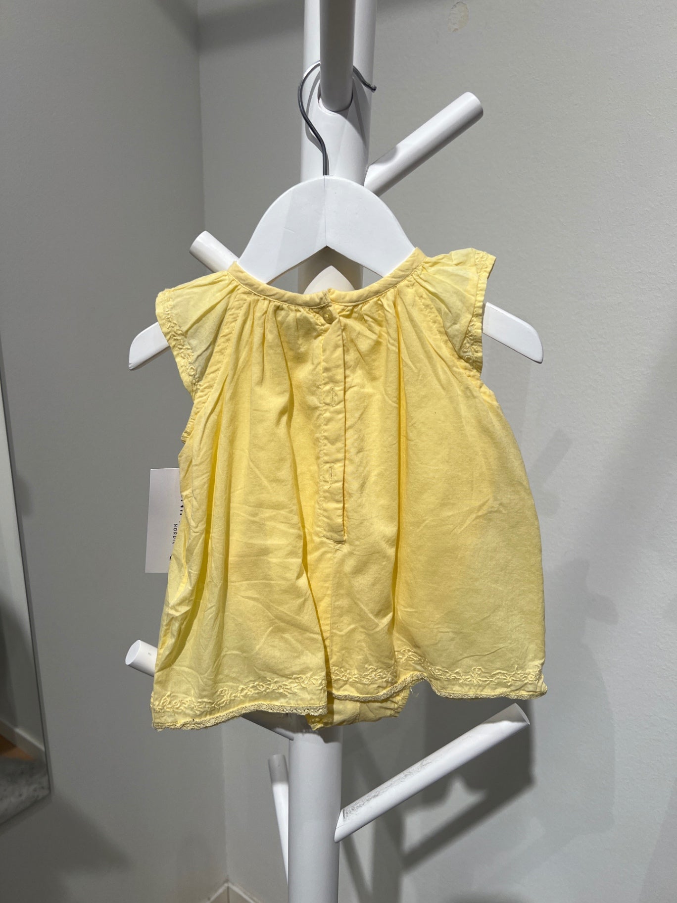 S Lindex Klänning/Body 56 Gul
