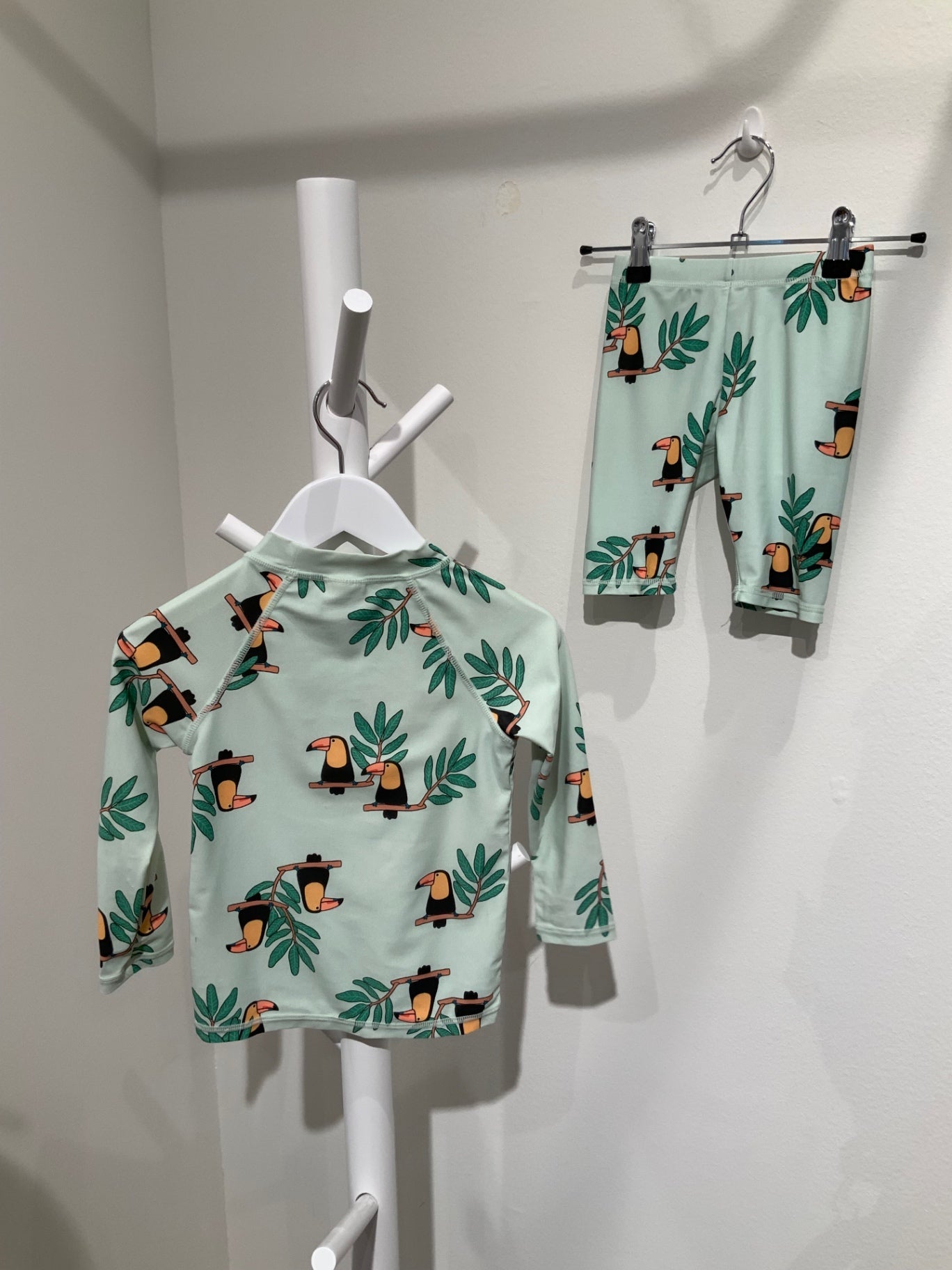 S Lindex UV-set 98/104 grön