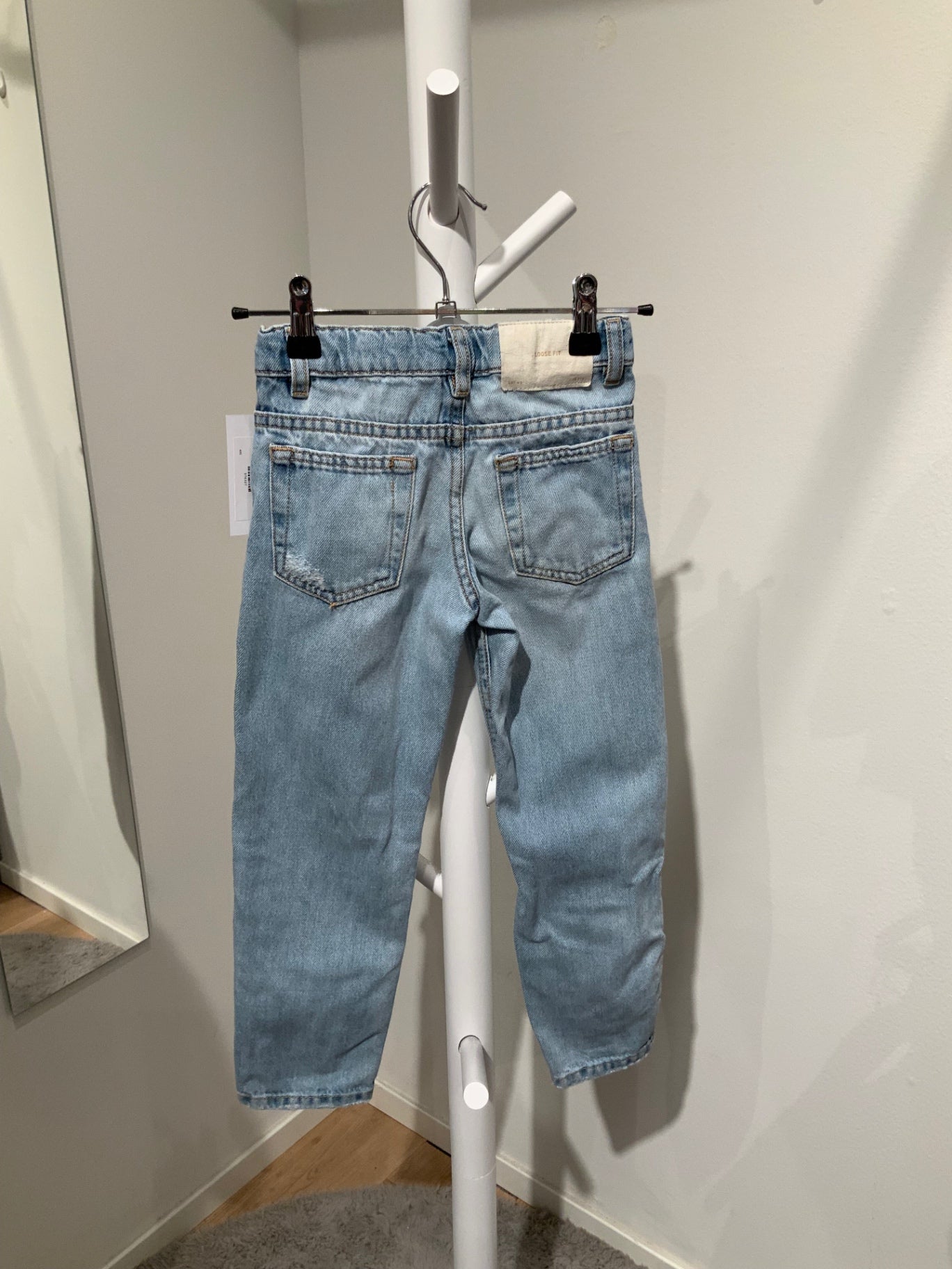 S Zara Jeans 122 Ljus denim