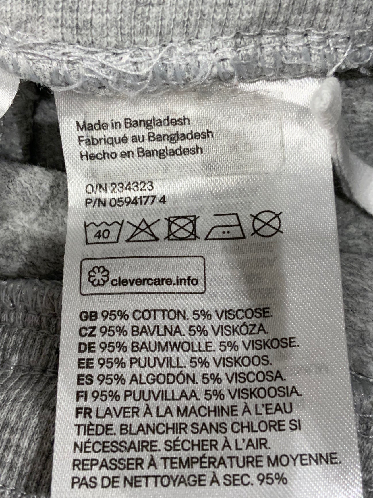 S H&M Byxor 80 Grå