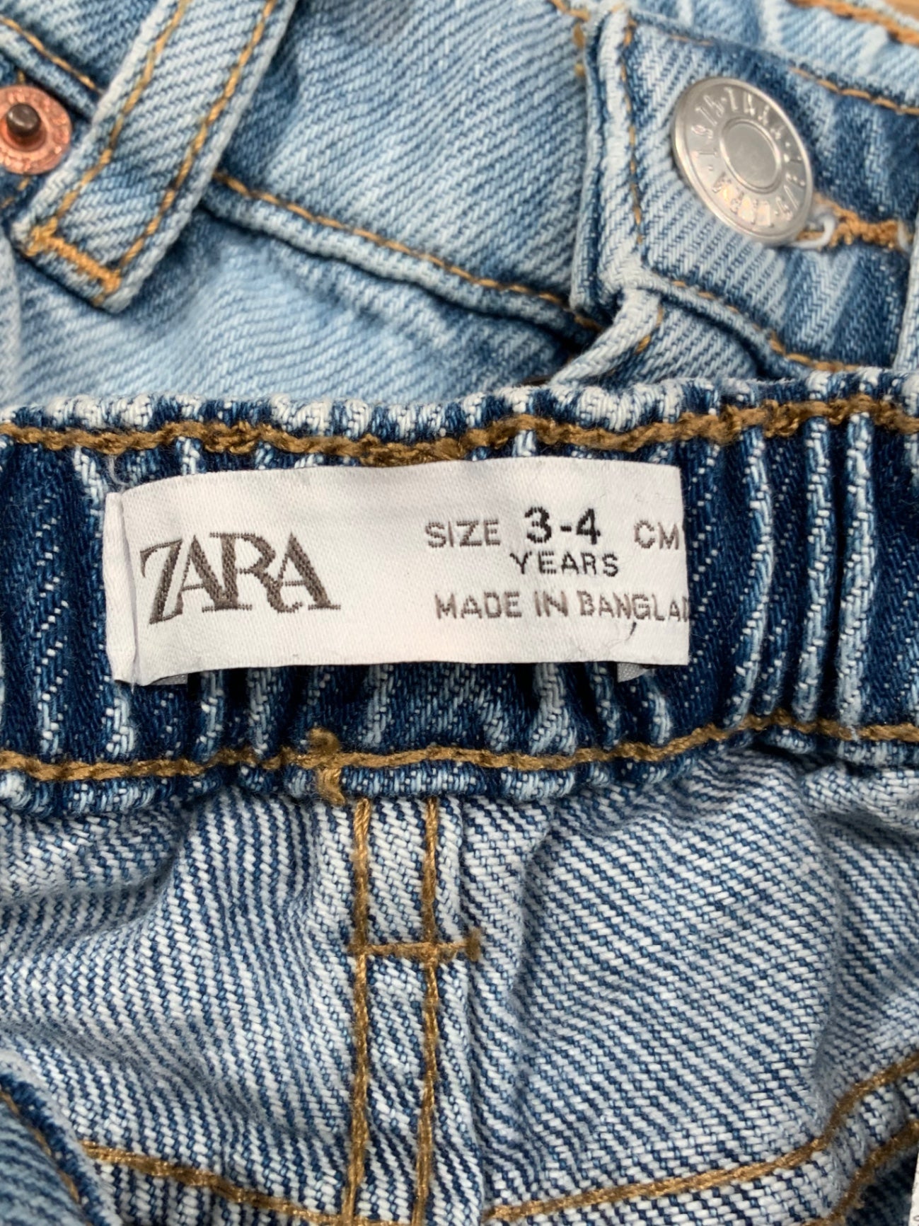 S ZARA Kjol/shorts 104 Denim