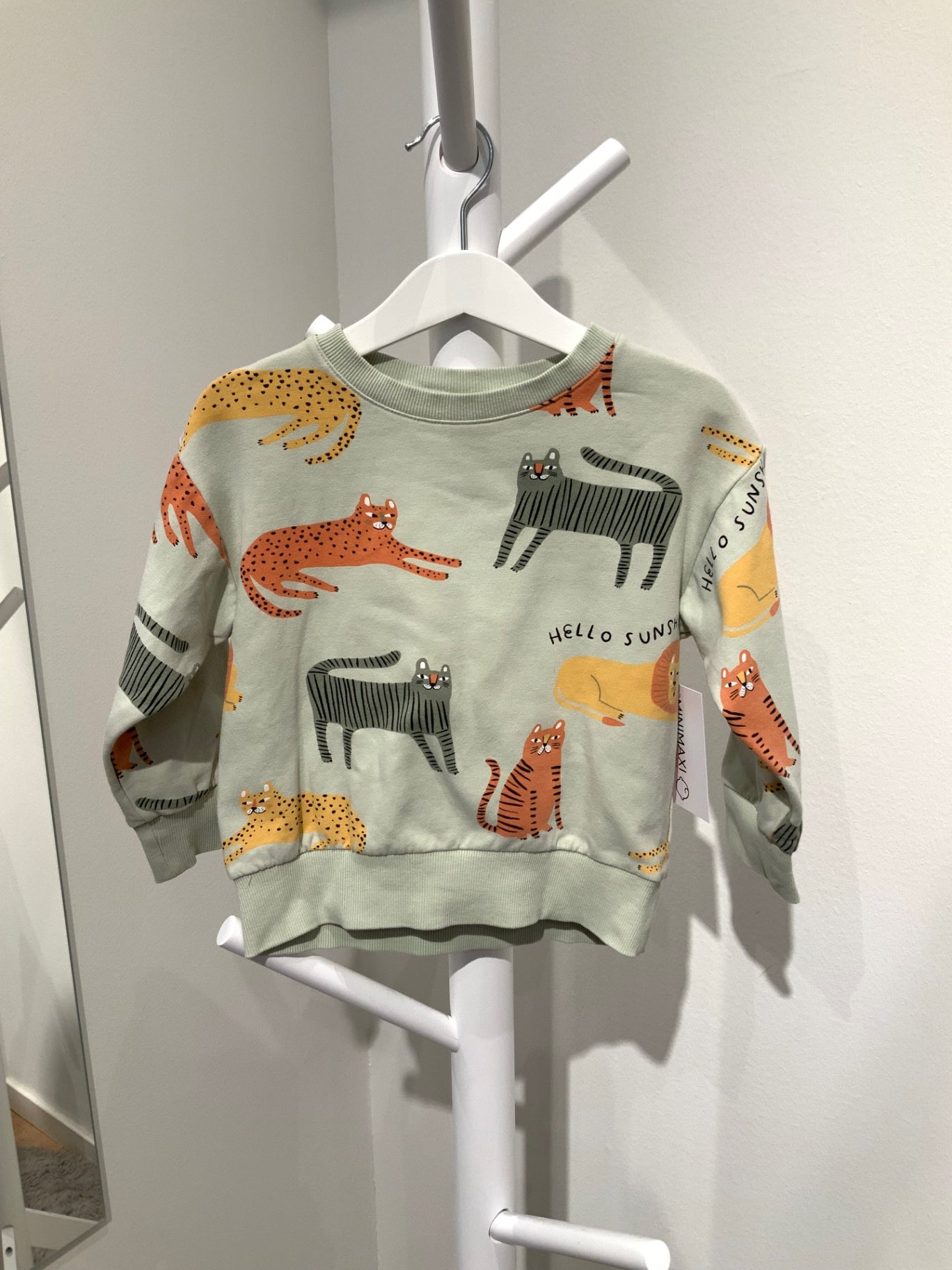 S Lindex Tröja 98 grön