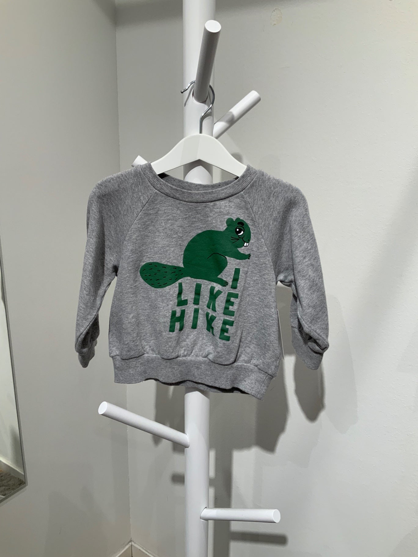 S Mini Rodini Tröja 92/98 grå