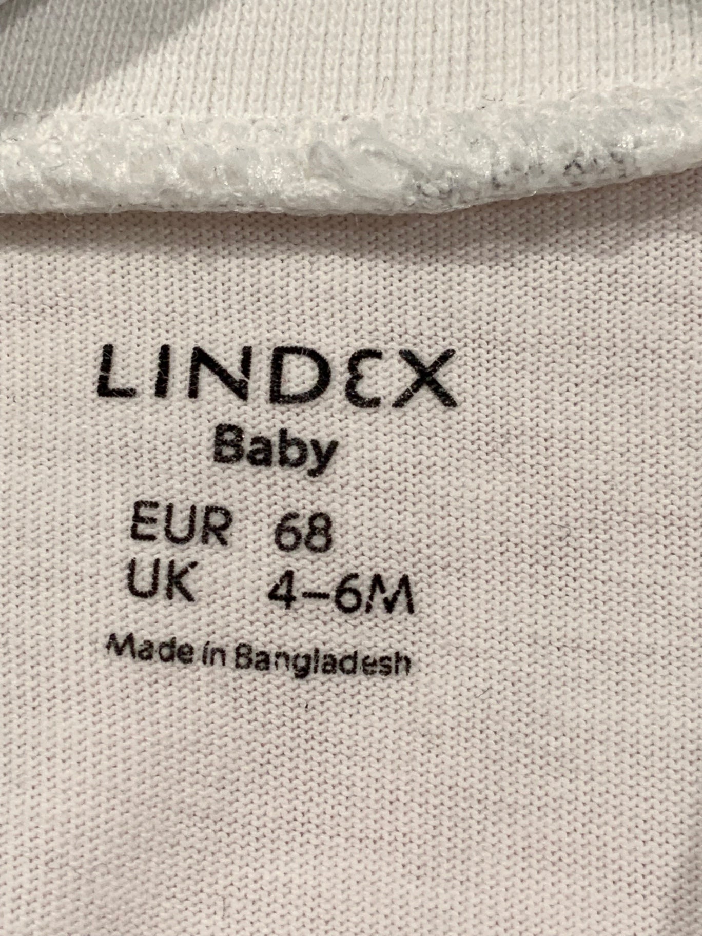 S Lindex Pyjamas 68 Vit/luftballong