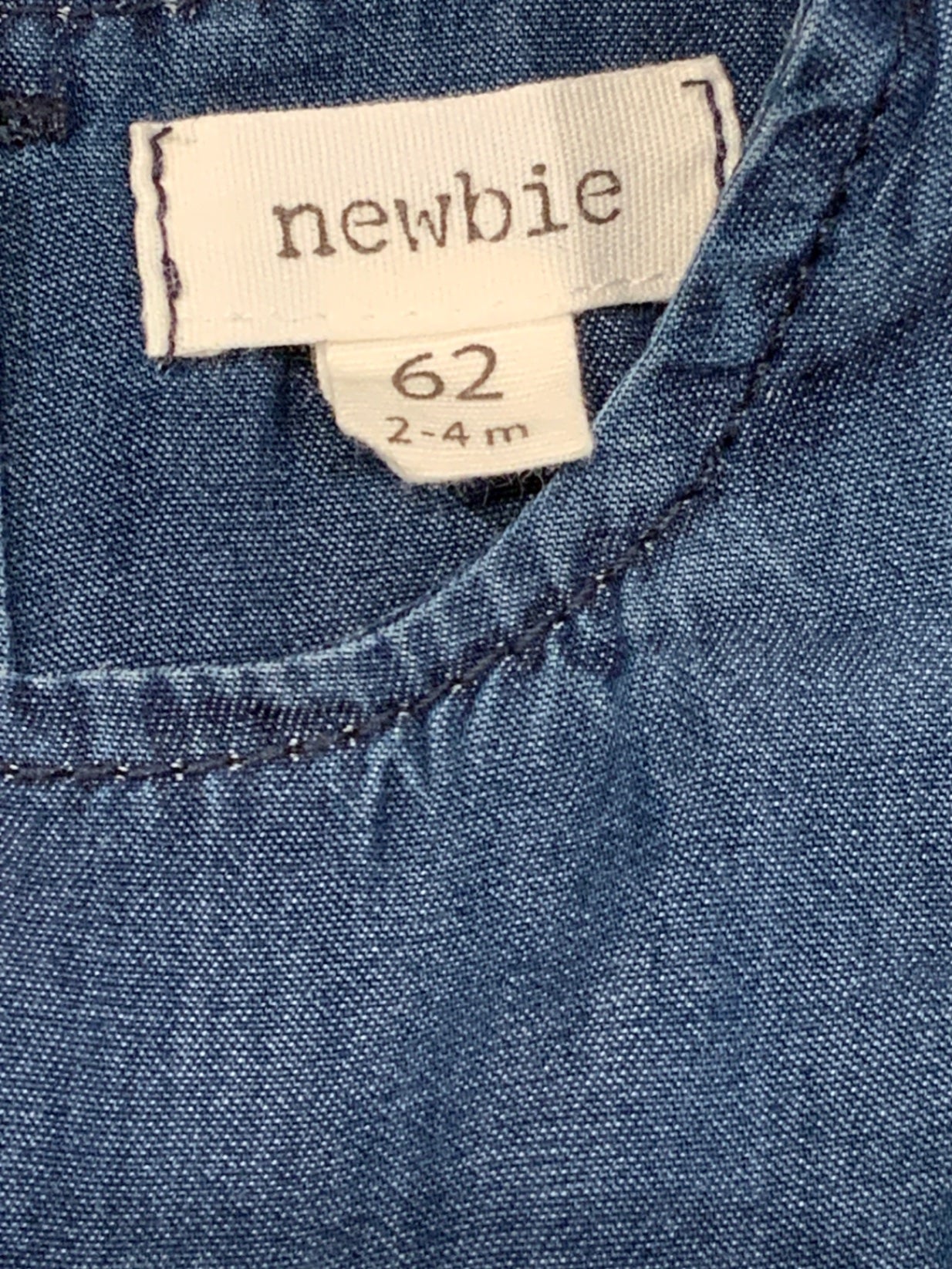 S Newbie Klänning 62 Blå