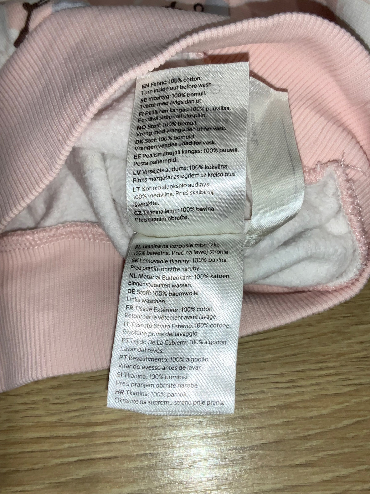 Lindex Tröja 104 Rosa/Vinter