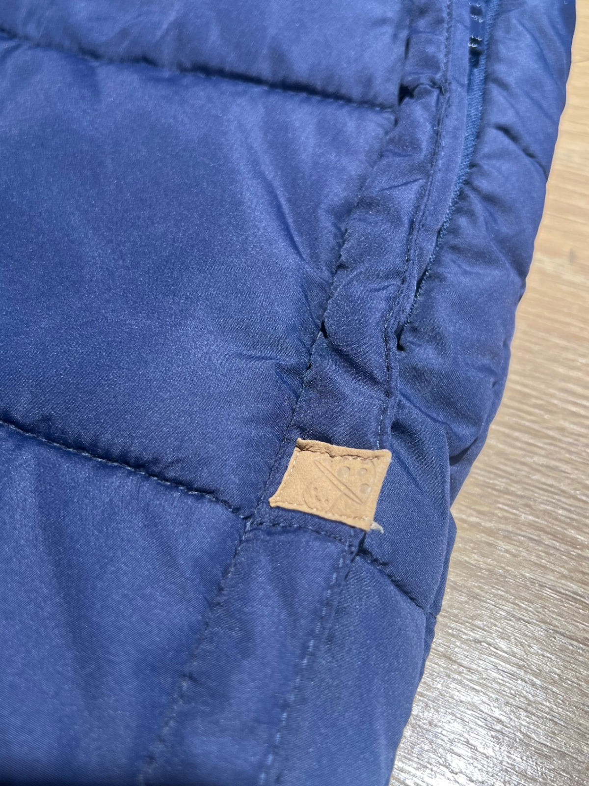 H&M Overall/åkpåse 50/56 Mörkblå/Vit fleece