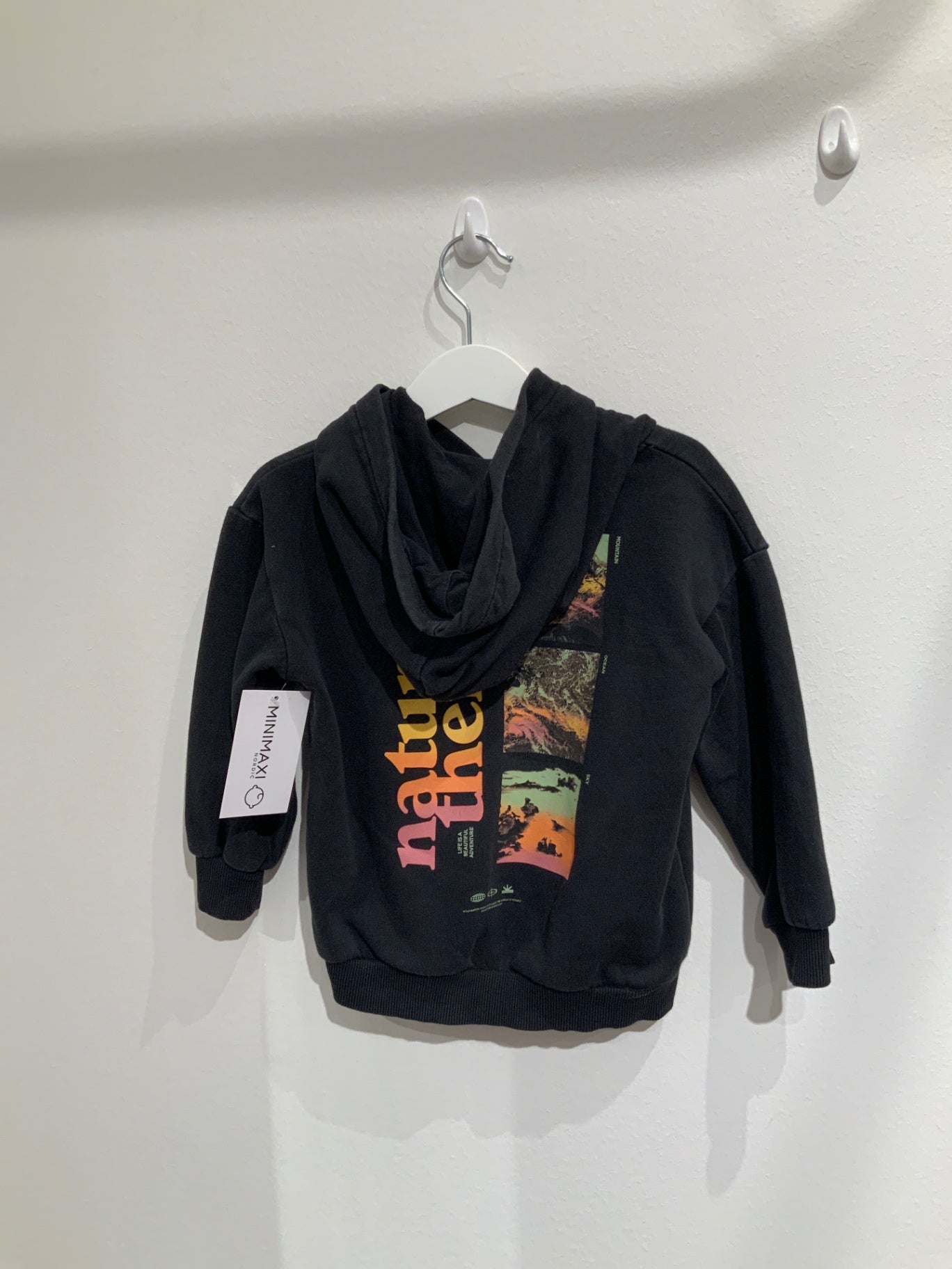 S H&M Hoodie 98/104 Svart