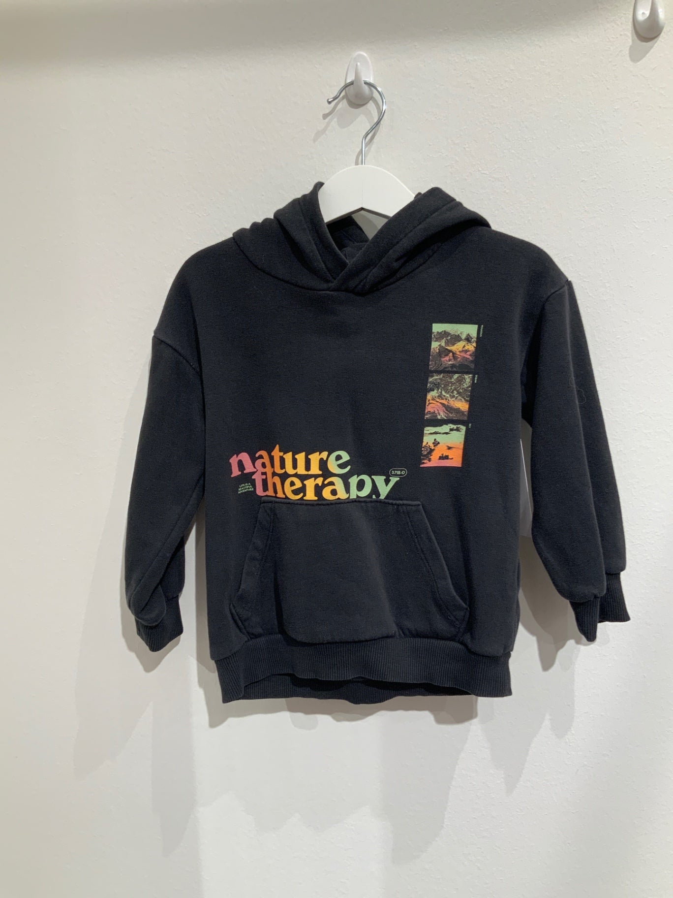 S H&M Hoodie 98/104 Svart