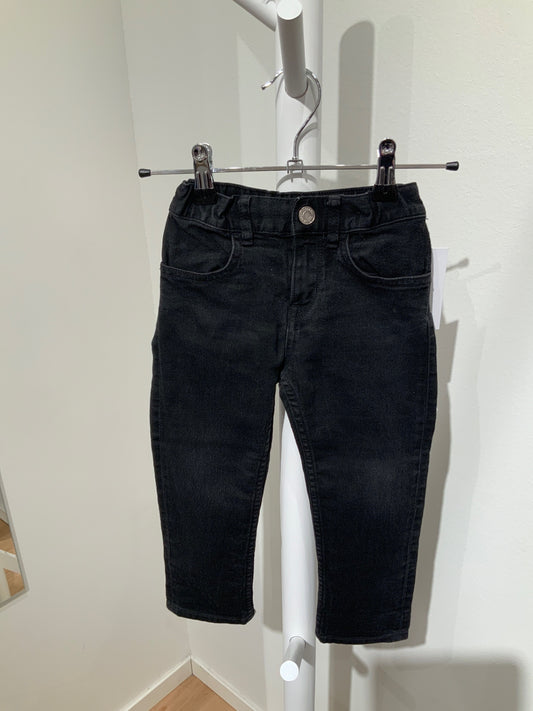 S H&M Jeans 98 Svart