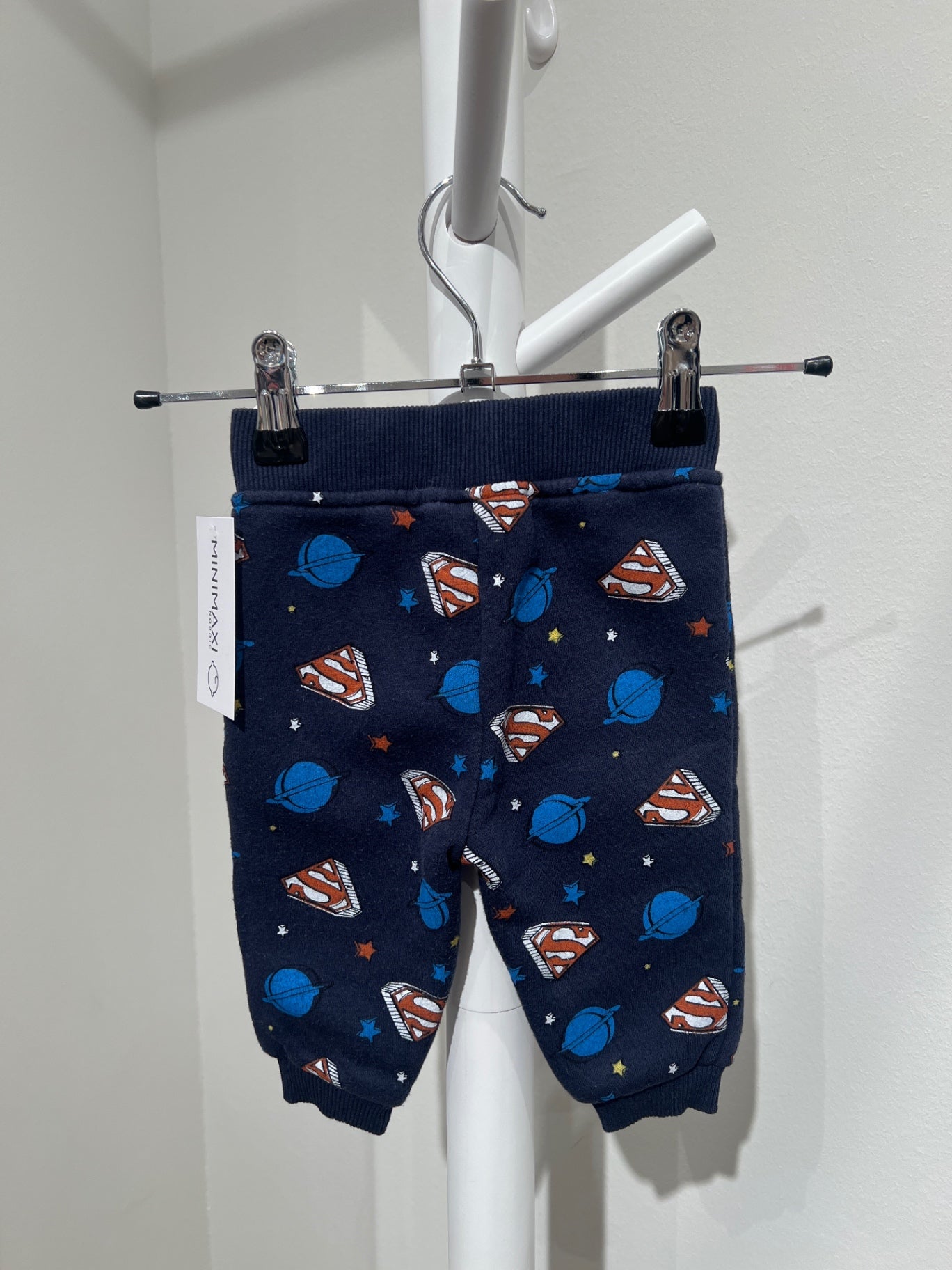 S Superman Byxor 68 Mörkblå