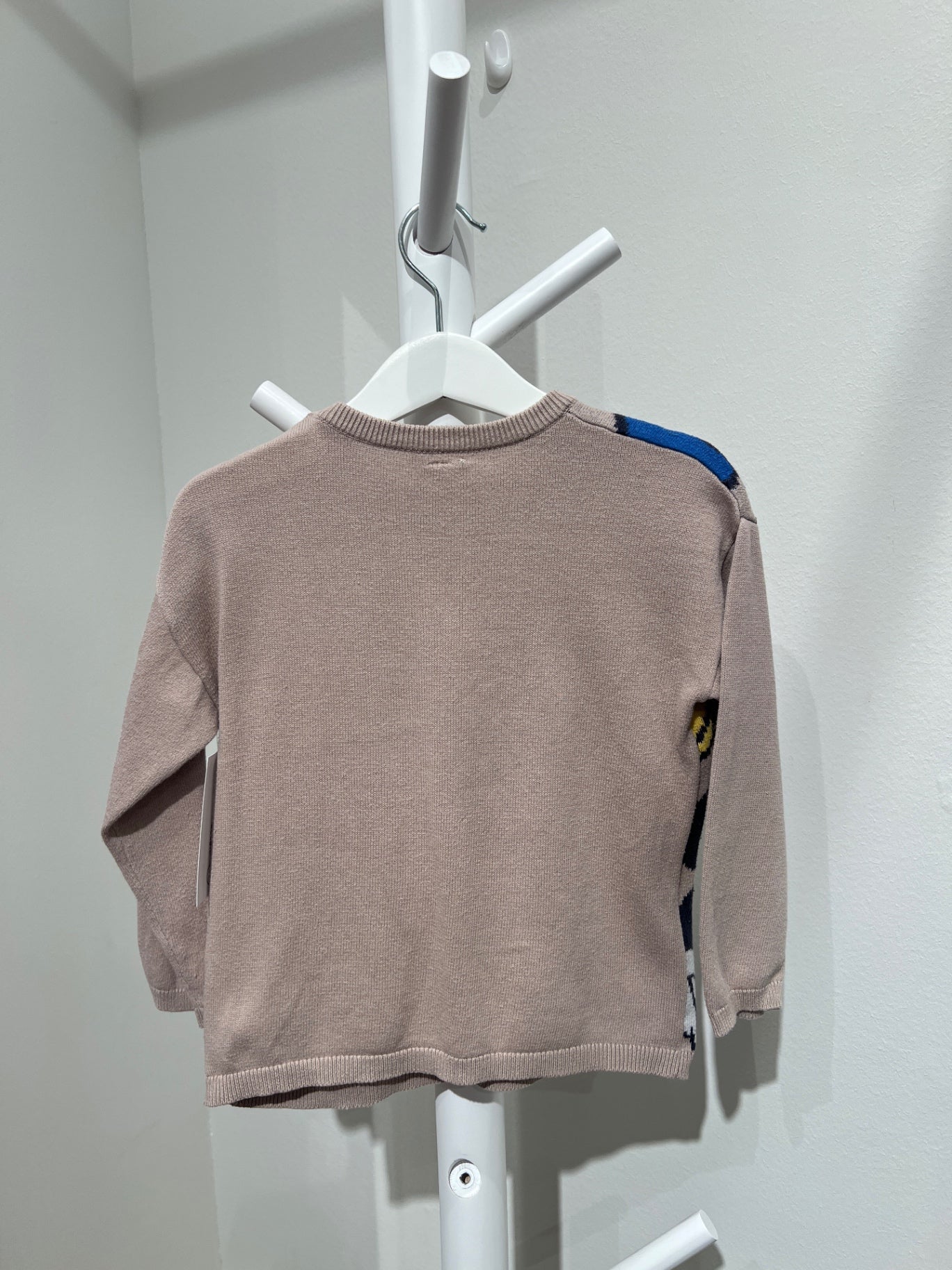 S H&M Tröja 98 Beige/Mickey Mouse