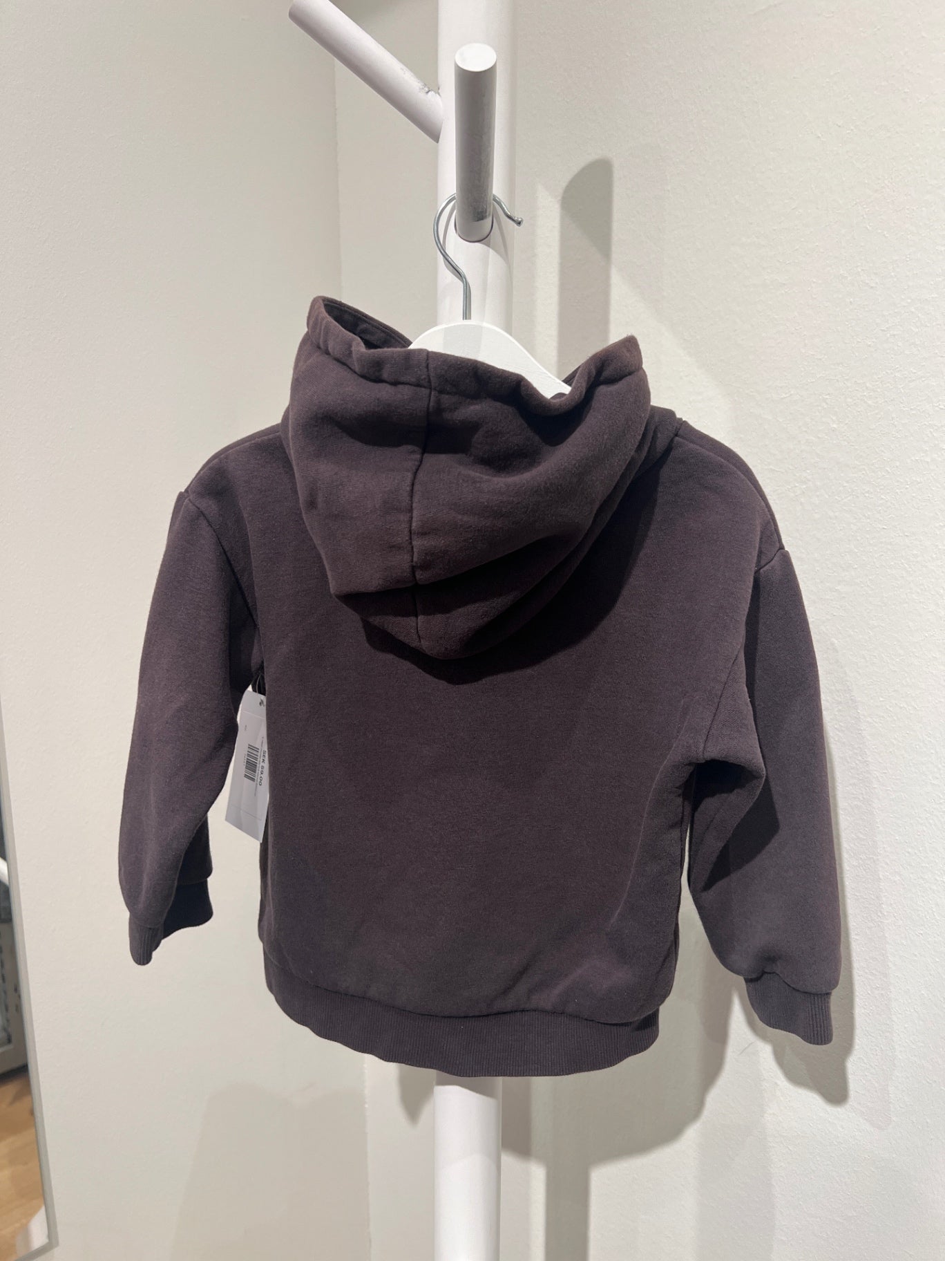 S H&M Hoodie 98/104 Mörkgrå/Marvel