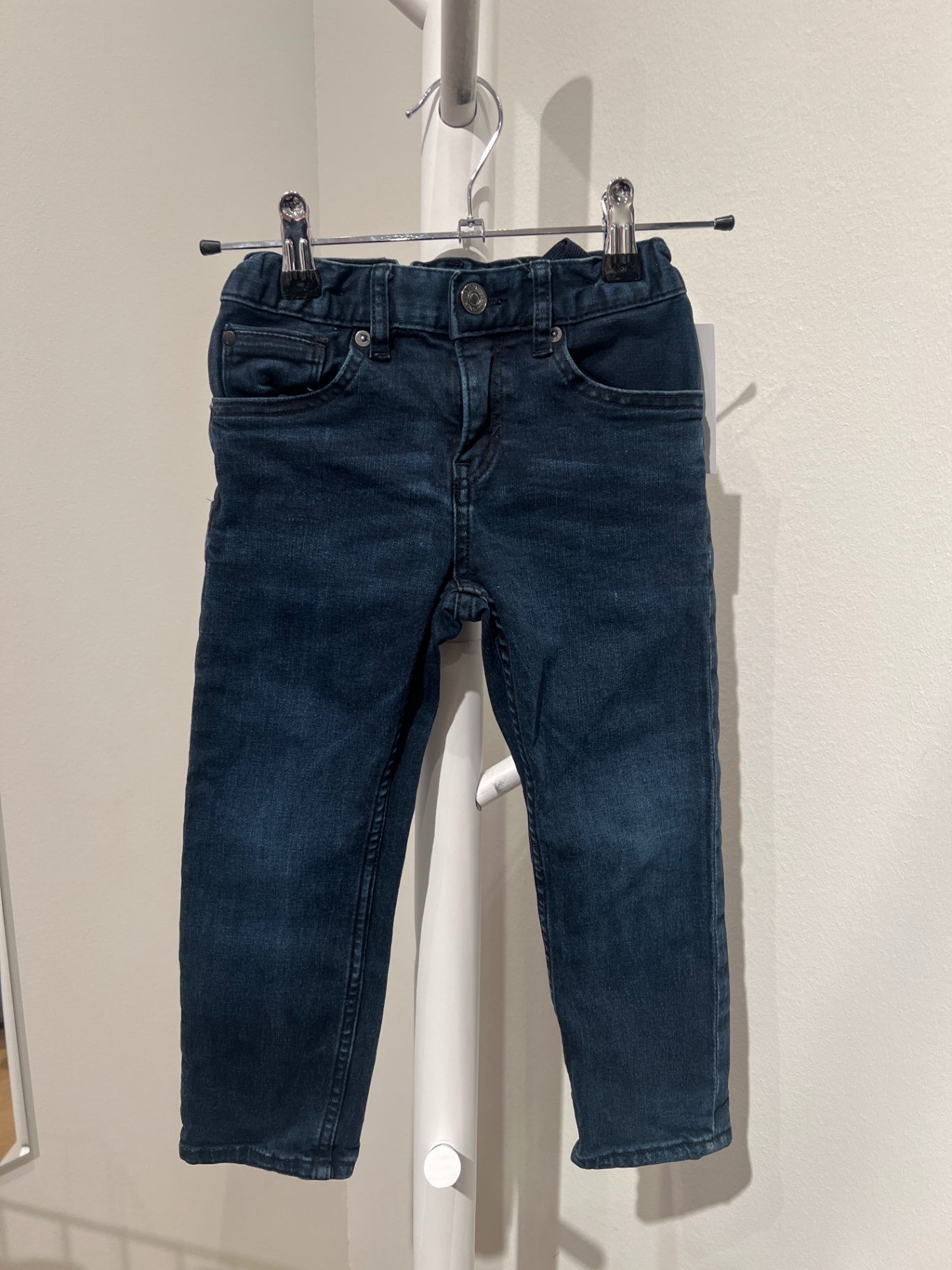 S H&M Jeans 98/104 Mörkblå/Stretch