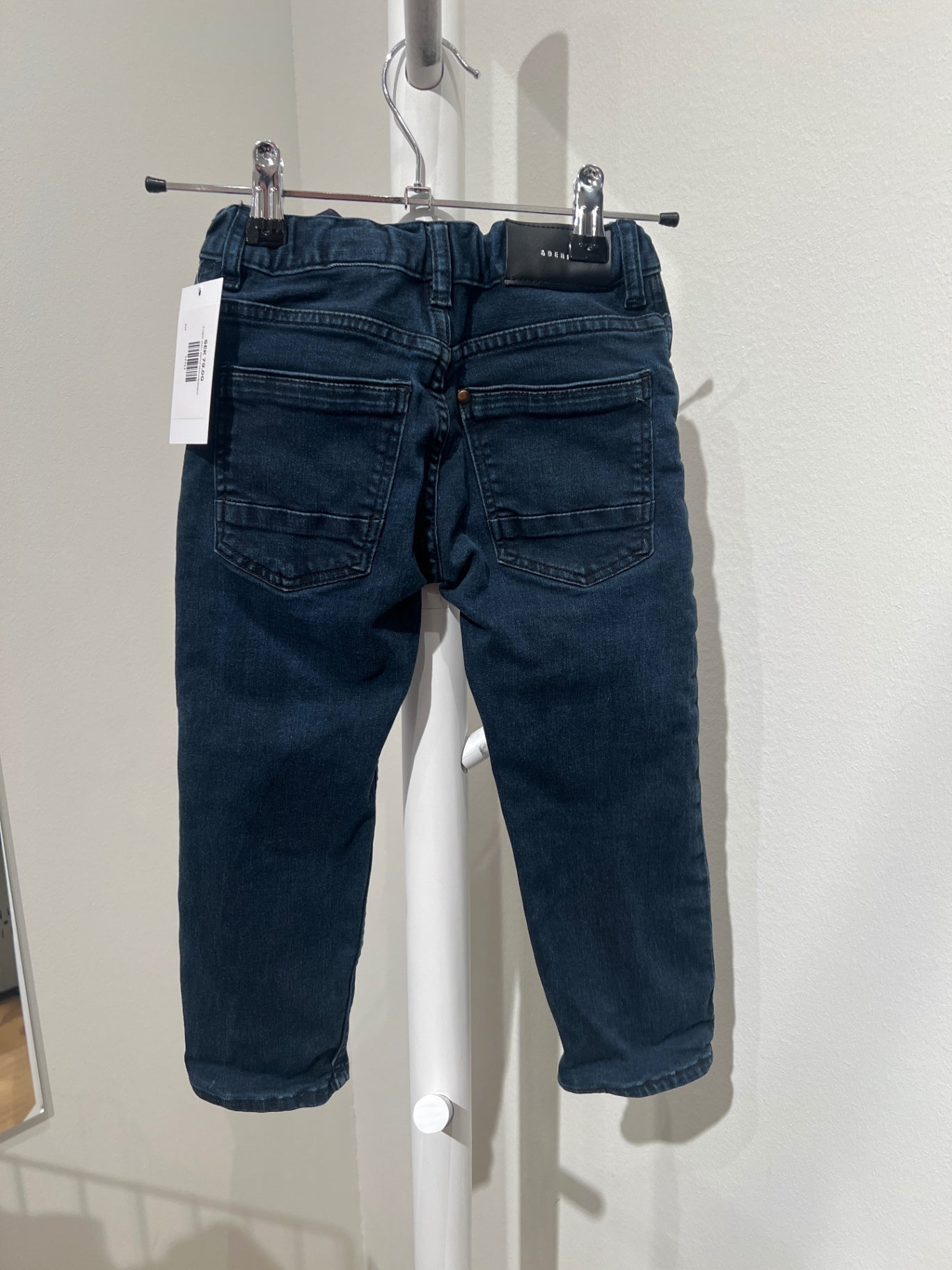 S H&M Jeans 98/104 Mörkblå/Stretch