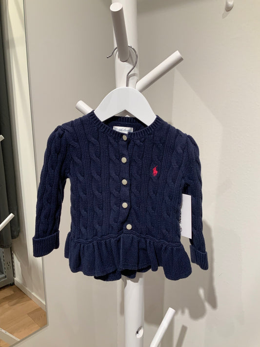 S Ralph Lauren Kofta 80 Blå