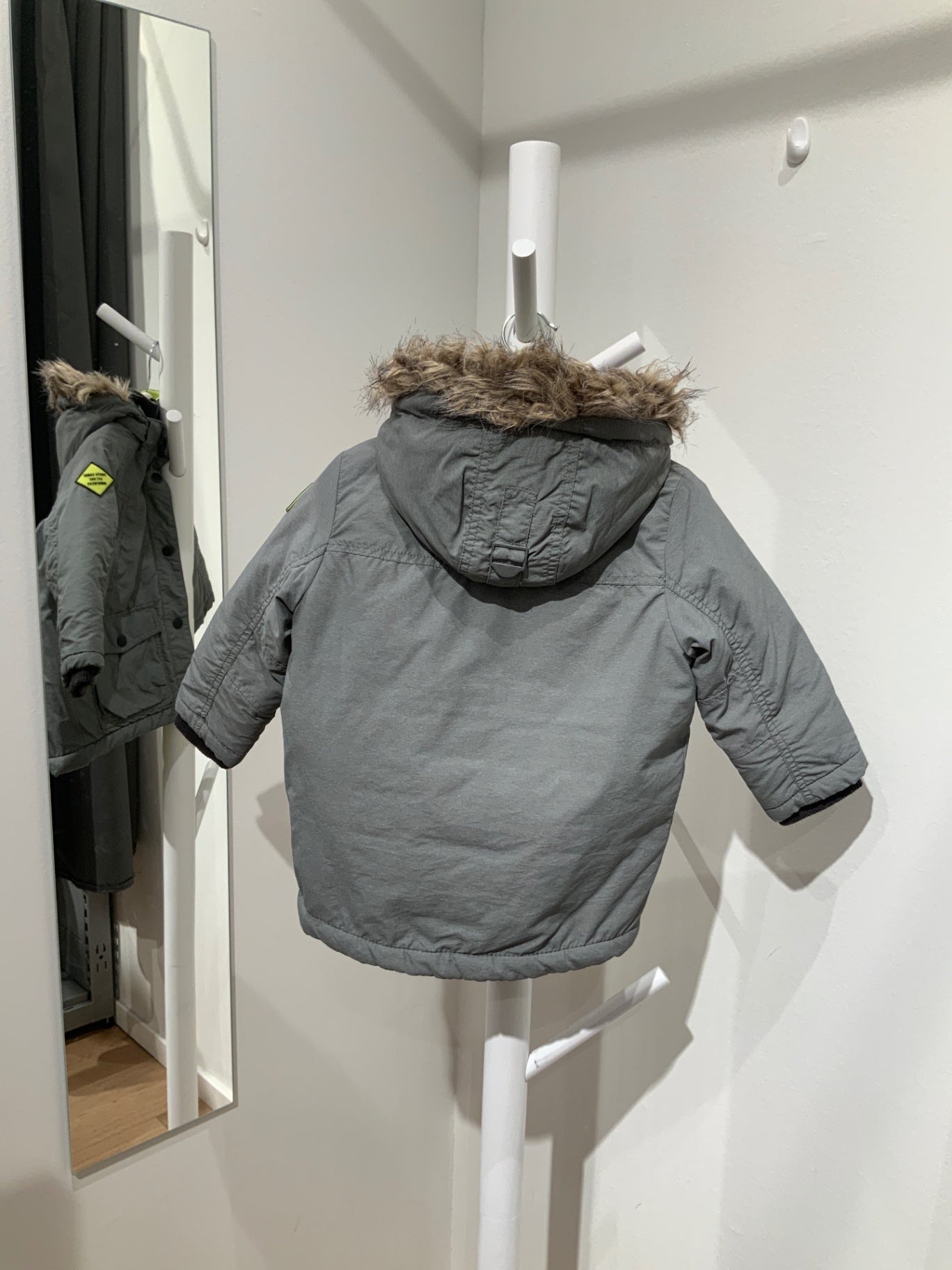 S H&M Jacka 98 Grå/Grön