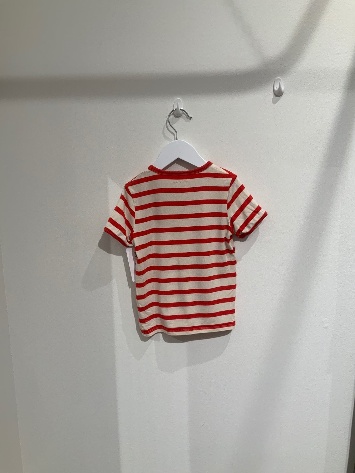 S Mini Rodini T-shirt 104/110 Röd/Vit