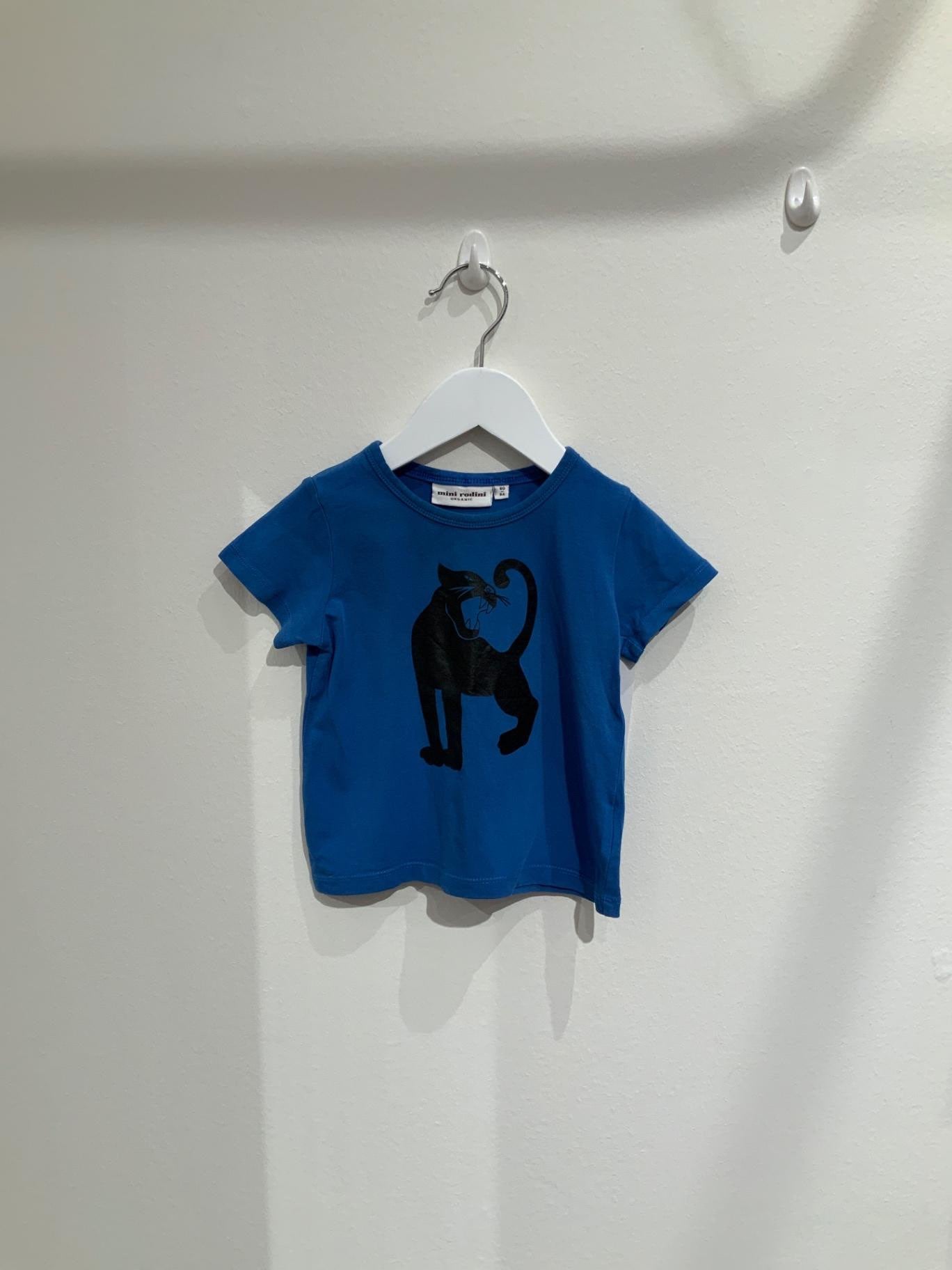 S Mini Rodini T-shirt 80/86 Blå