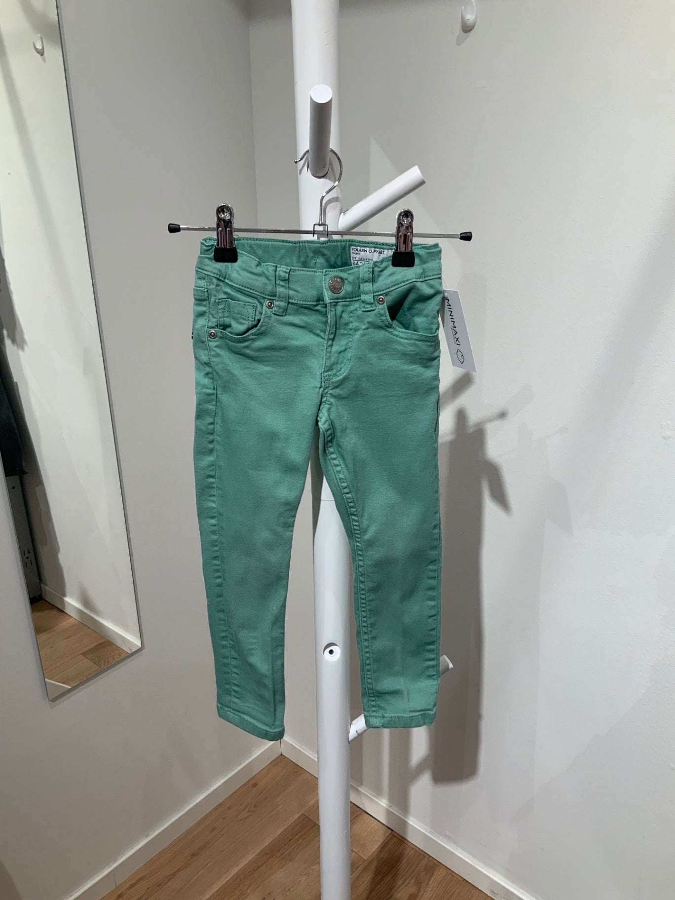 S Polarn o. Pyret Jeans 104 Grön