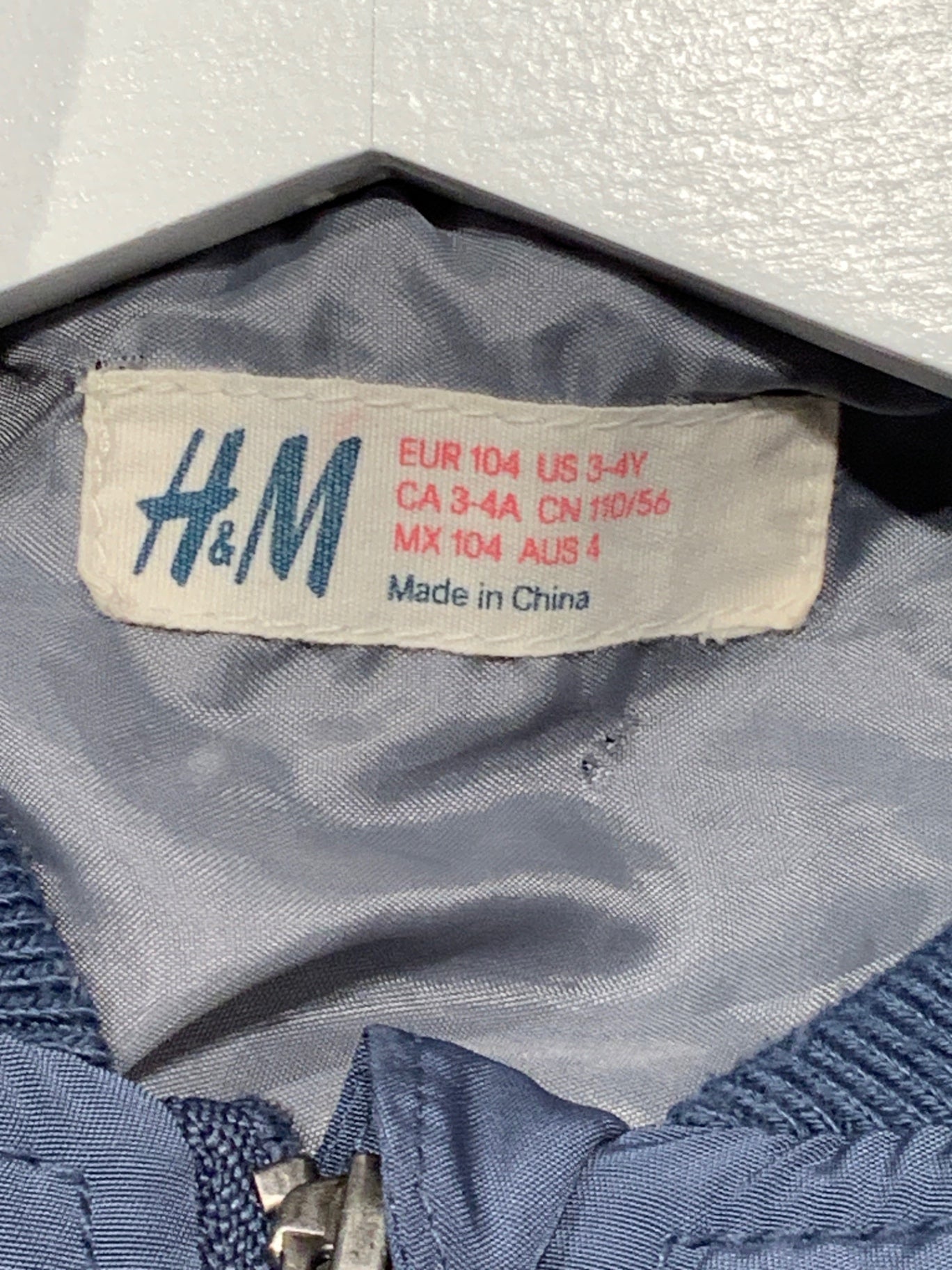 S H&M Jacka 104 Blå