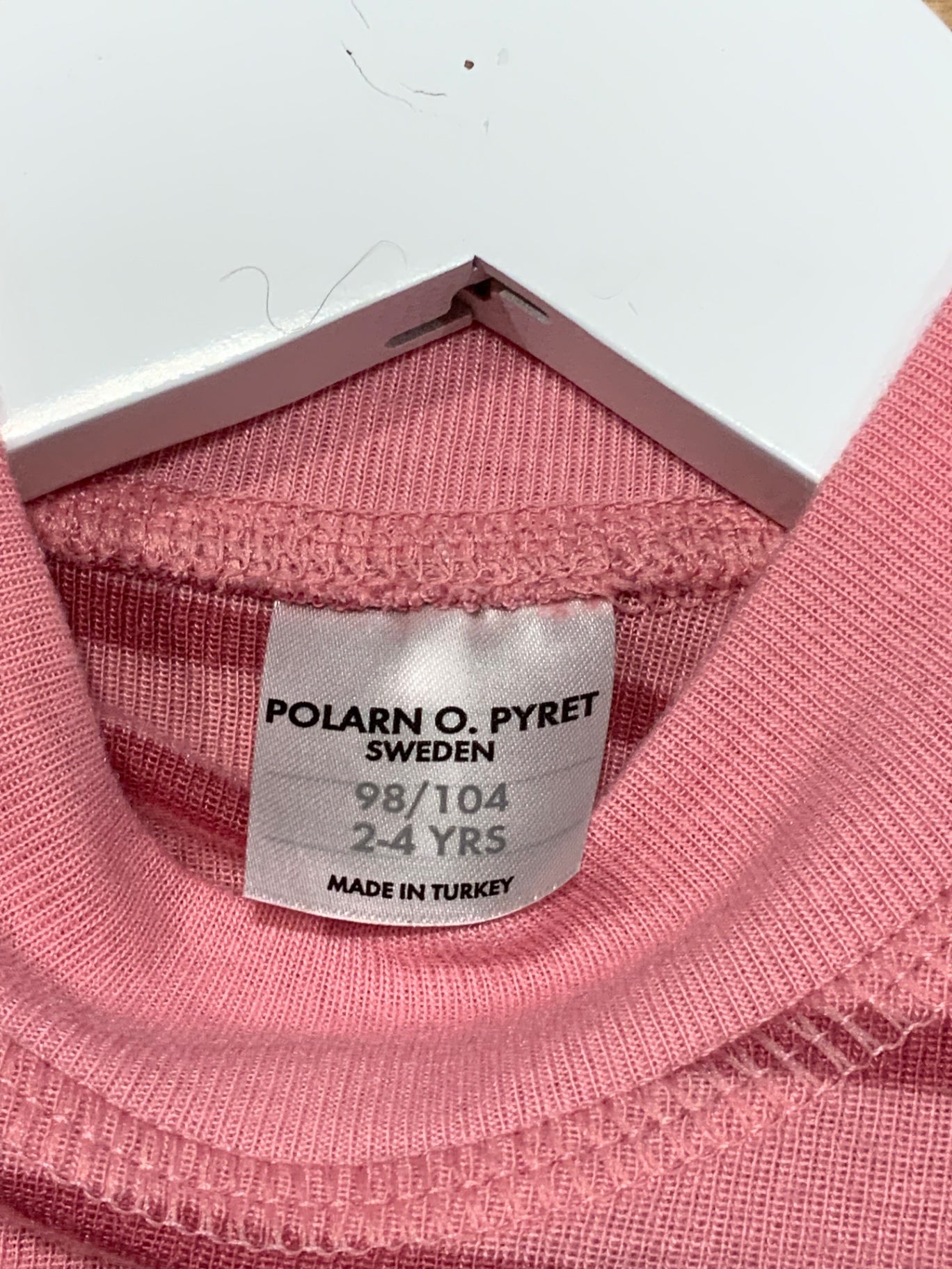 S Polarn o. Pyret Underställ 98/104 Rosa