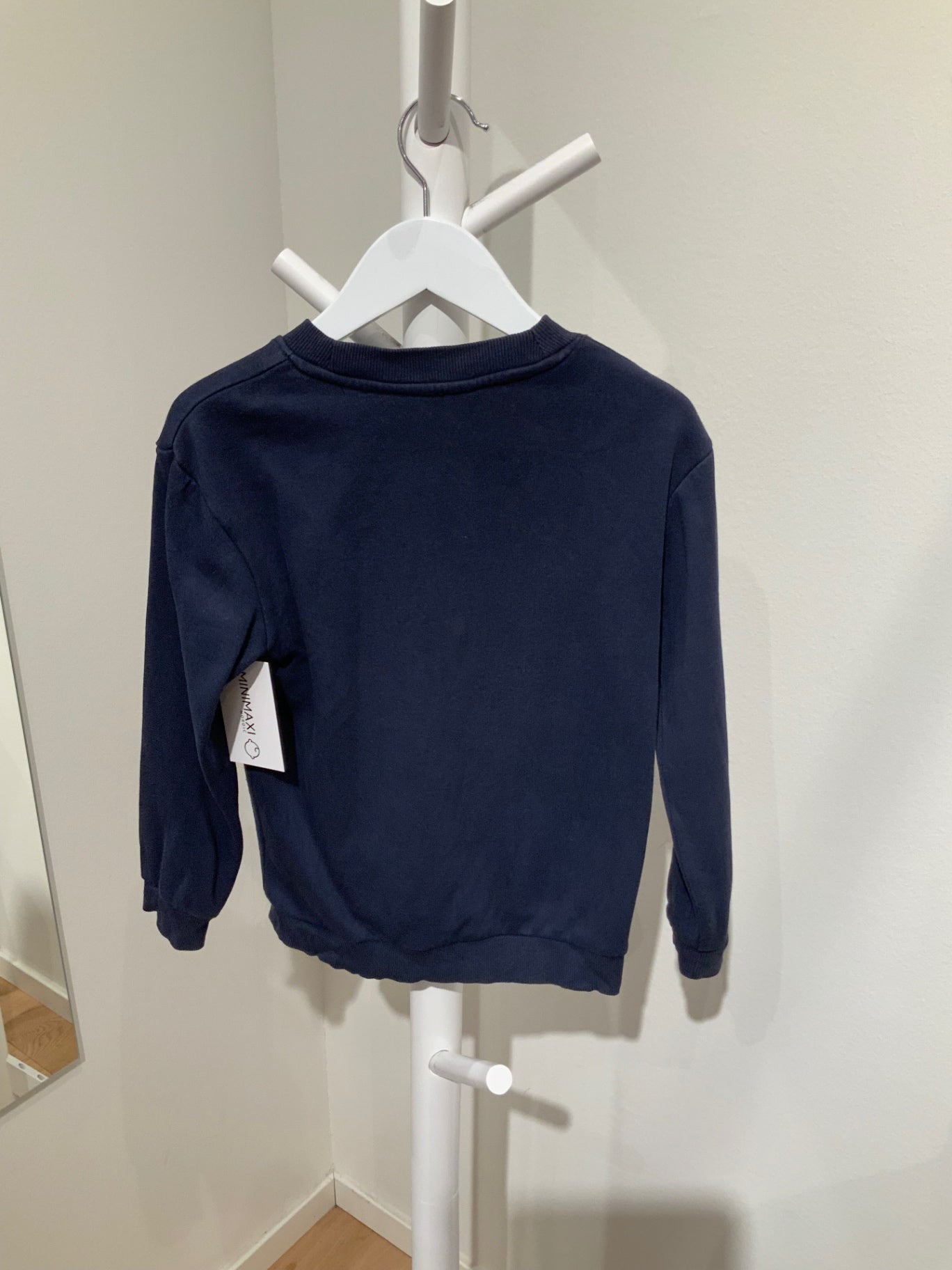 S H&M Tröja 122 Mörkblå