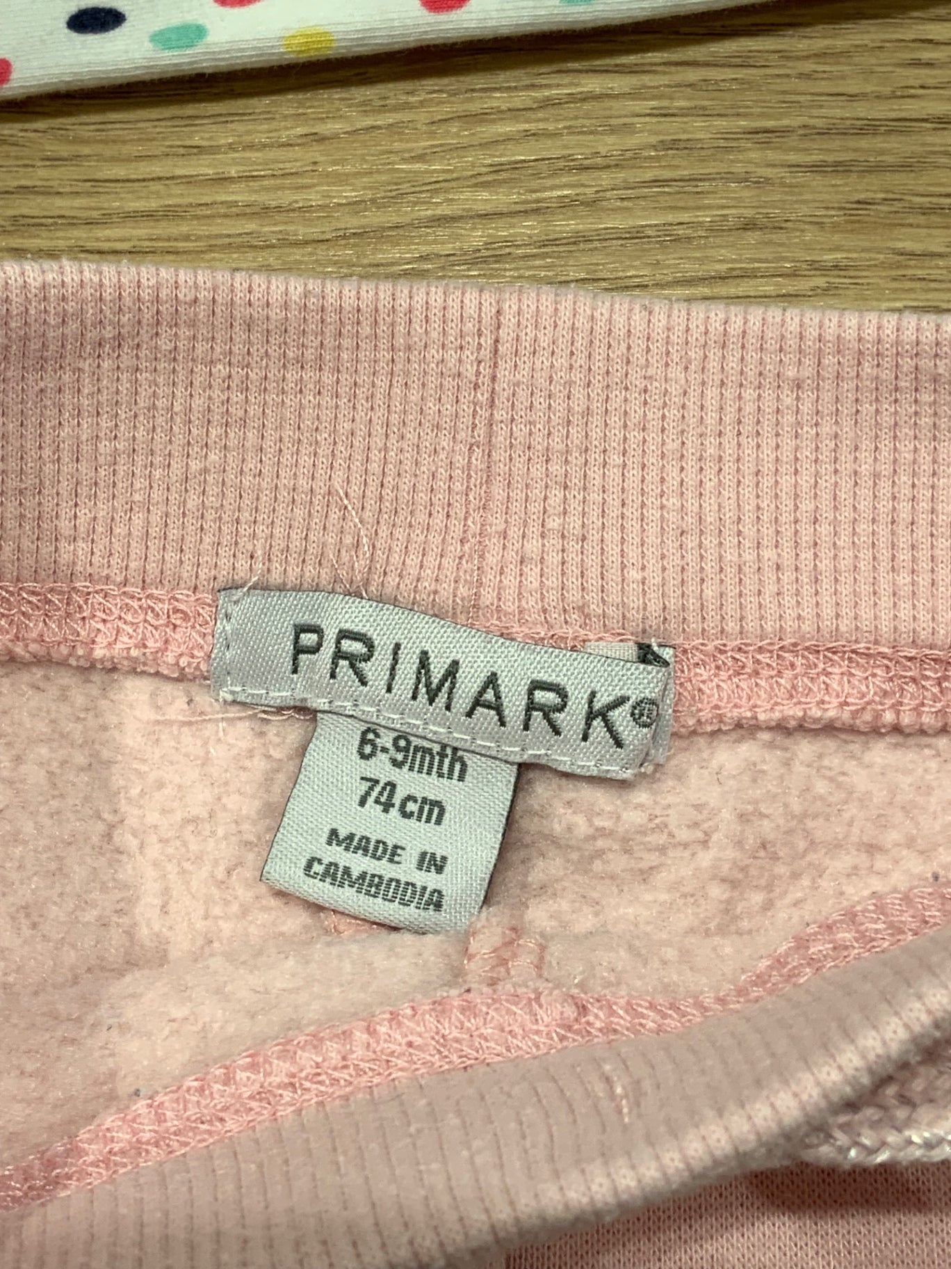 S Primark Byxor 74 Rosa