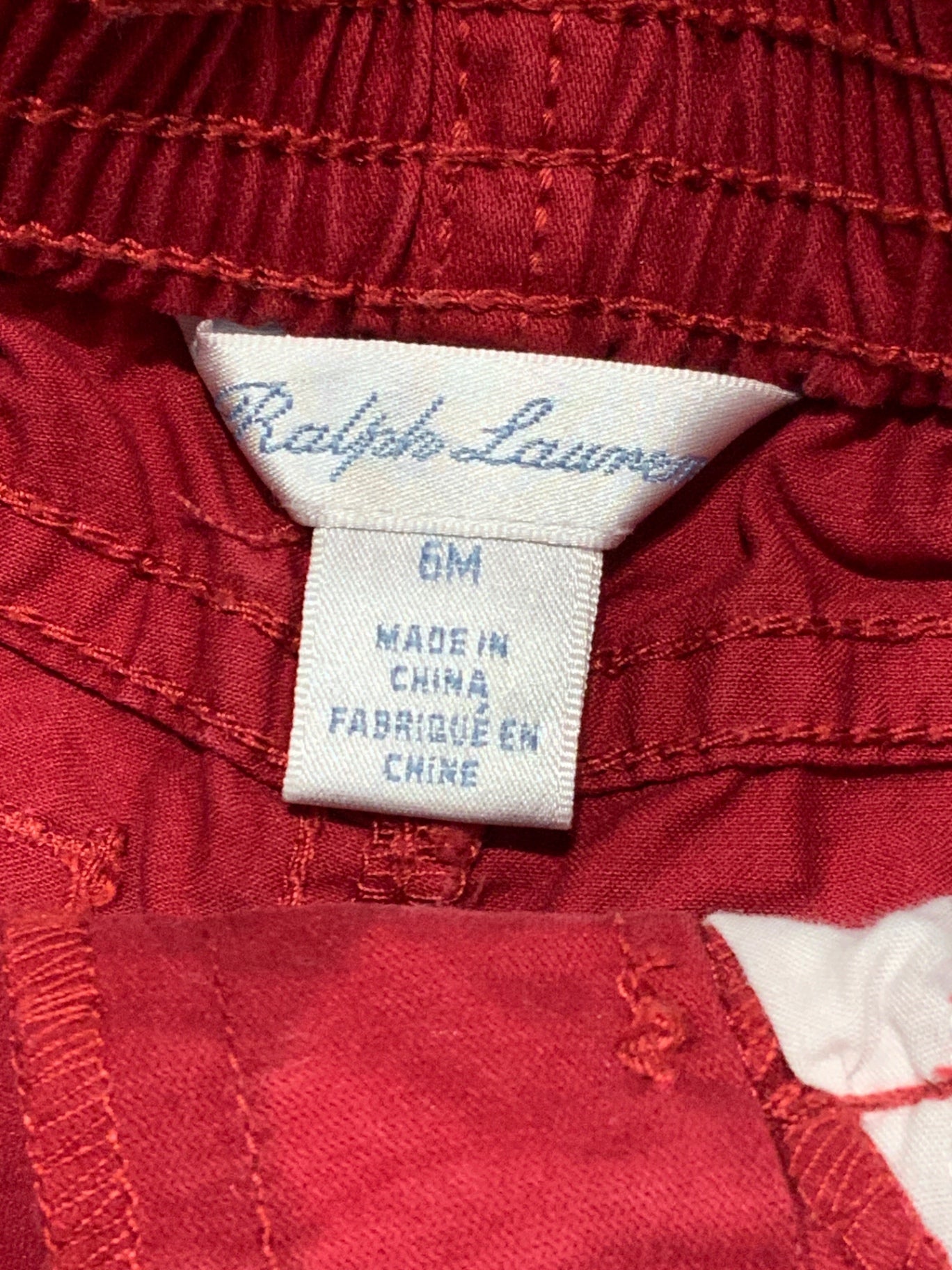 S Ralph Lauren Byxor 68 Röd