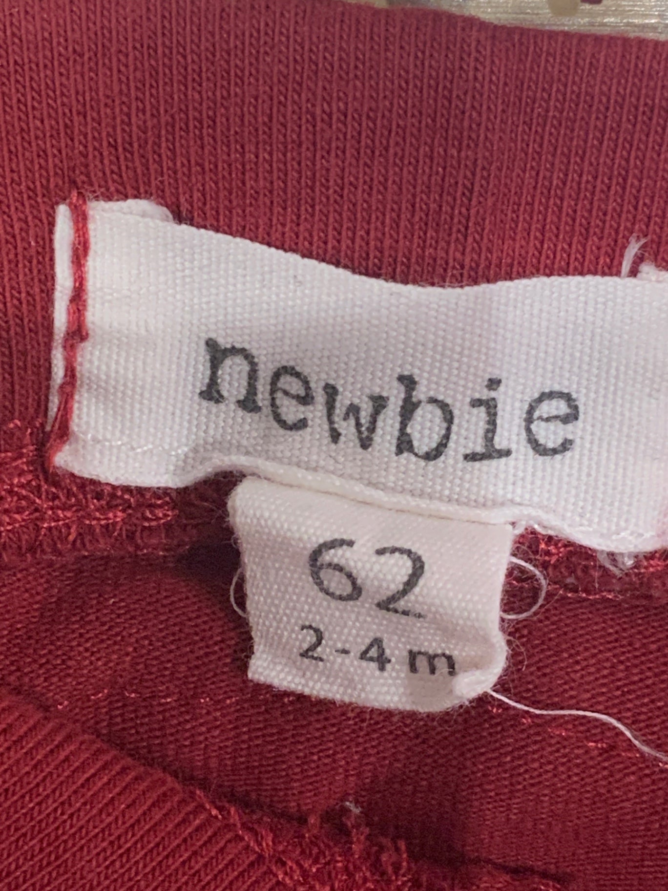 S Newbie Leggings 62 Röd