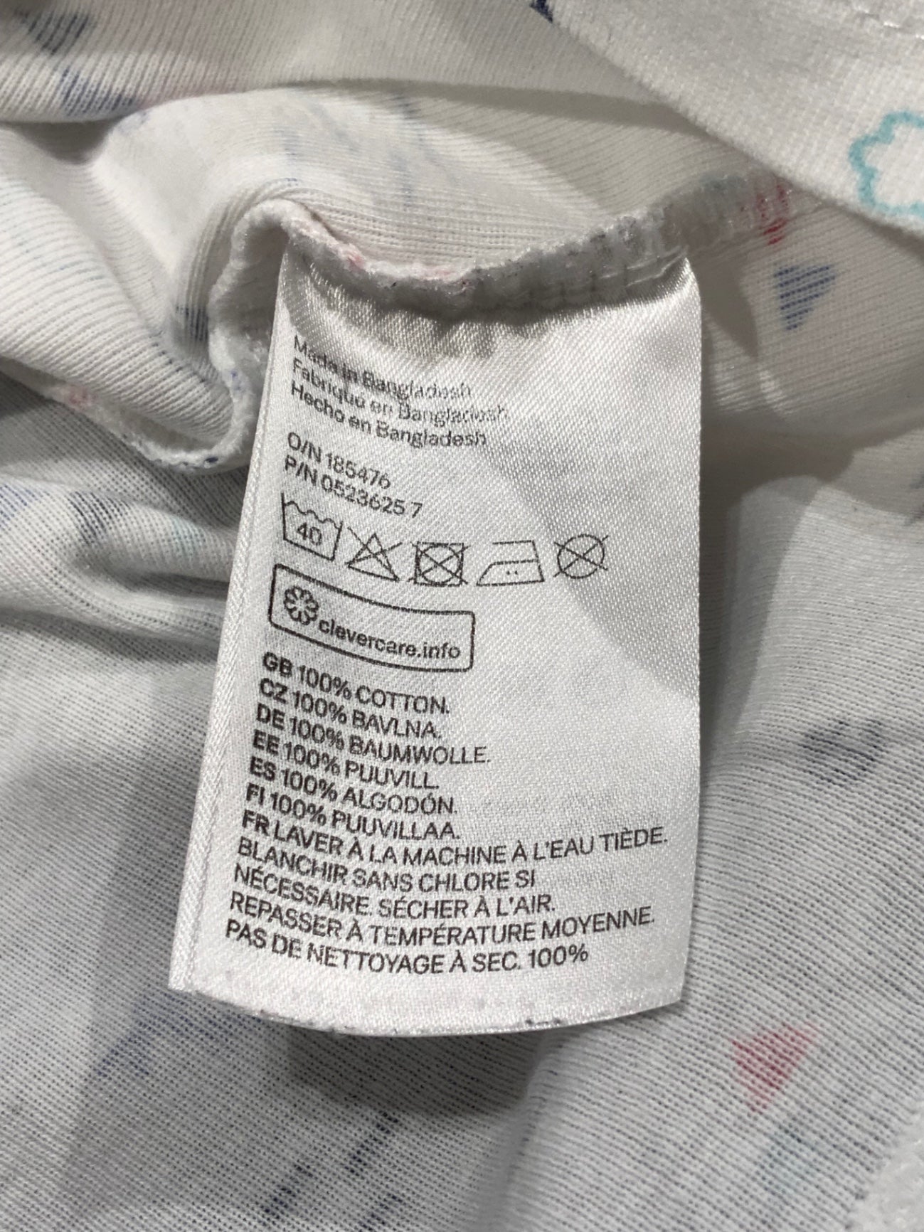 S H&M Tröja 92 vit