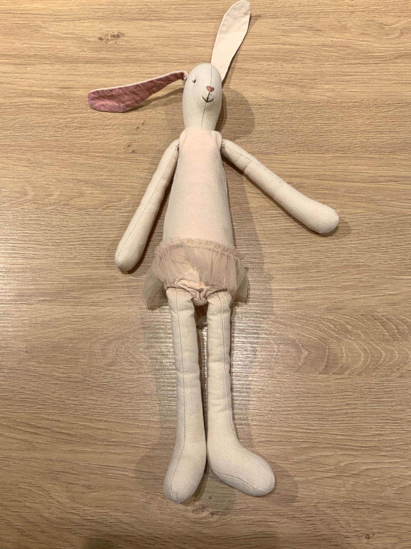 S Maileg Ballerina Gosedjur Kanin Beige