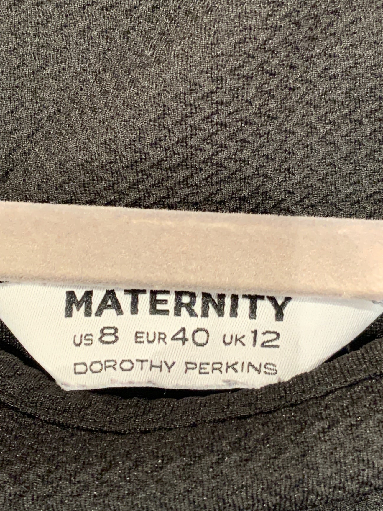 S Dorothy Perkins Mammaklänning Svart 40