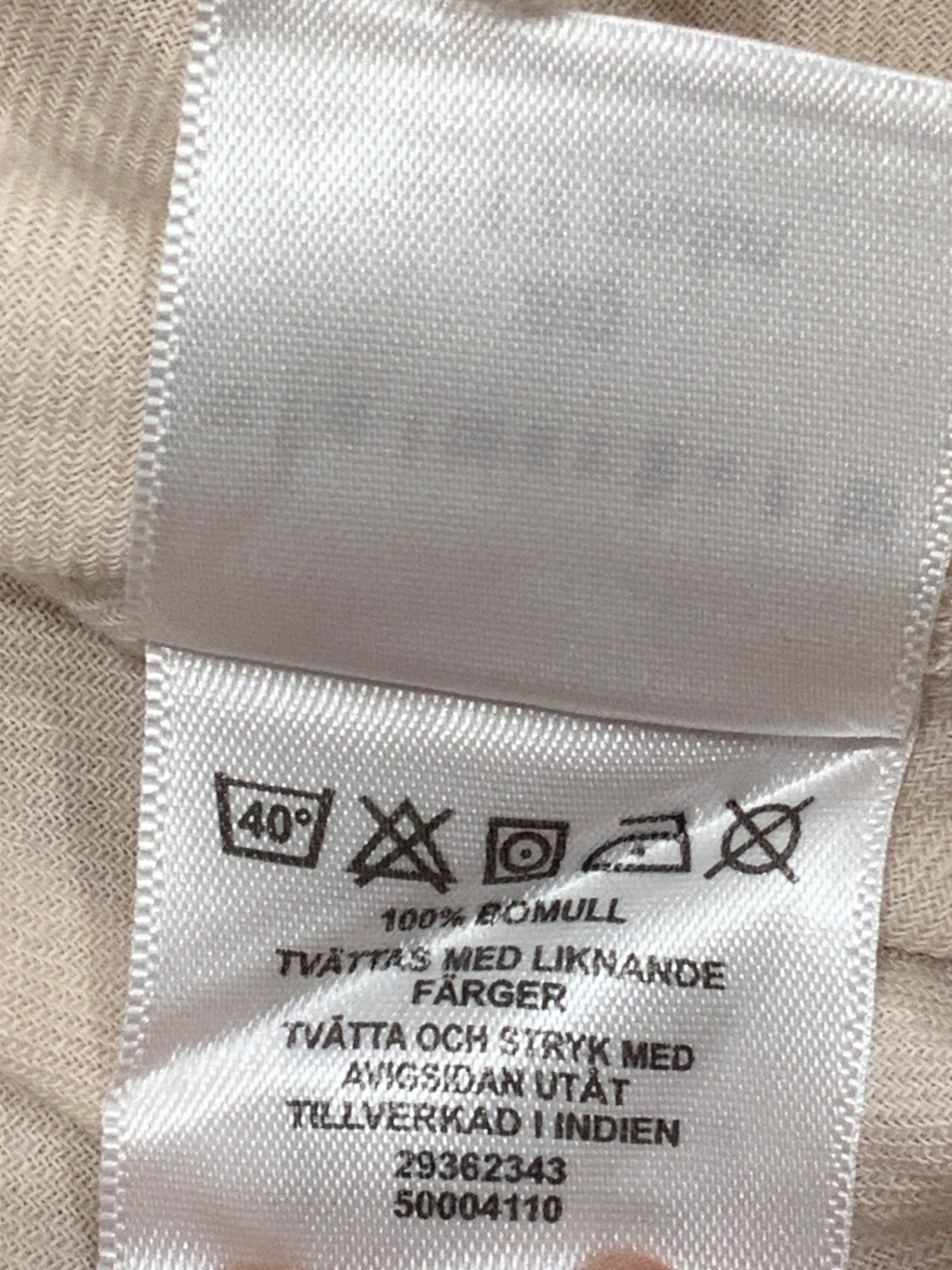 S Minimarket Skjorta 80 Beige