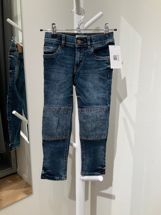 S Lindex Jeansbyxor 110 Blå