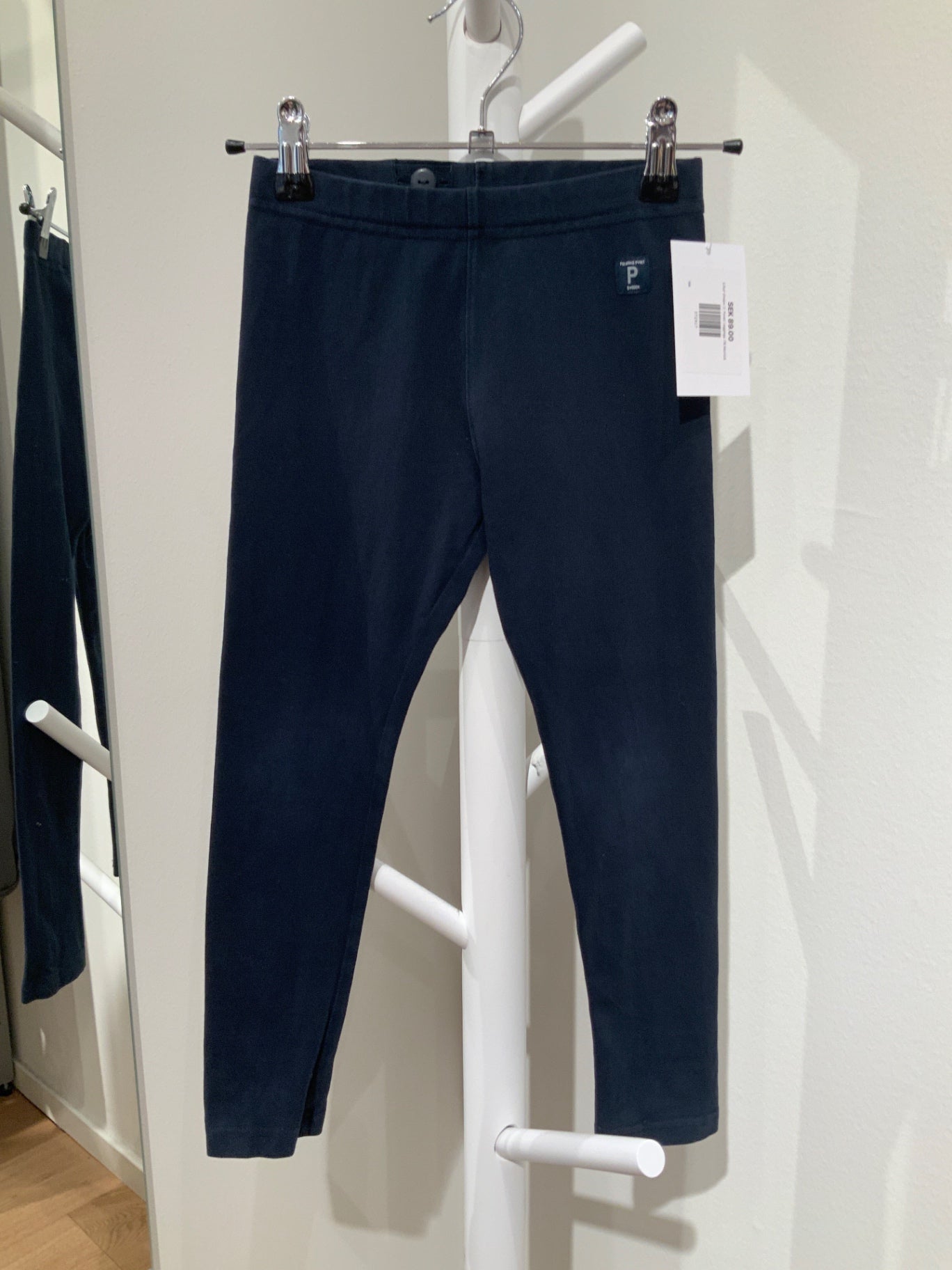 S PoP (Polarn O. Pyret) Leggings 116 Mörkblå