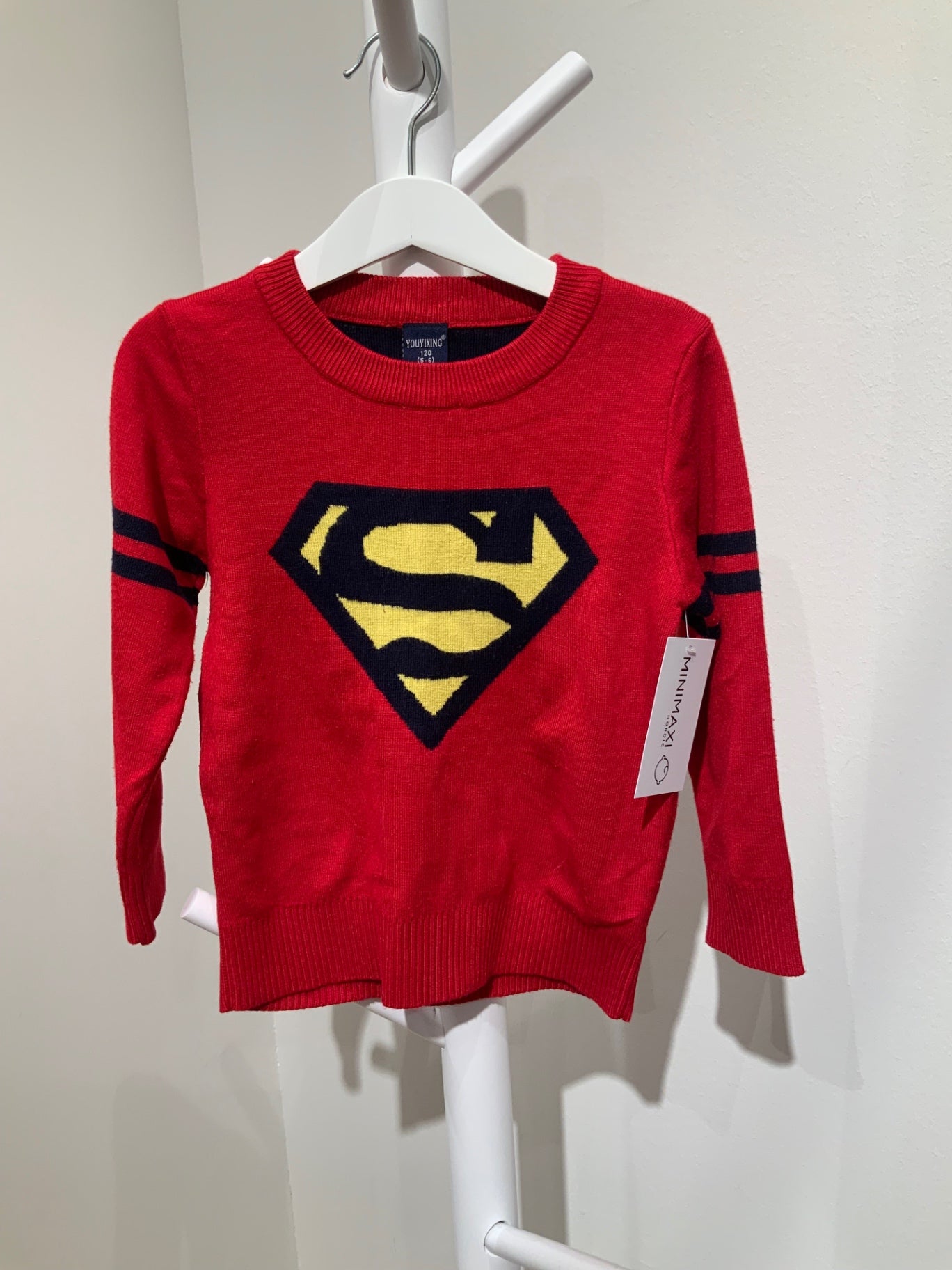 S Youyixing Tröja 120 Röd/Superman