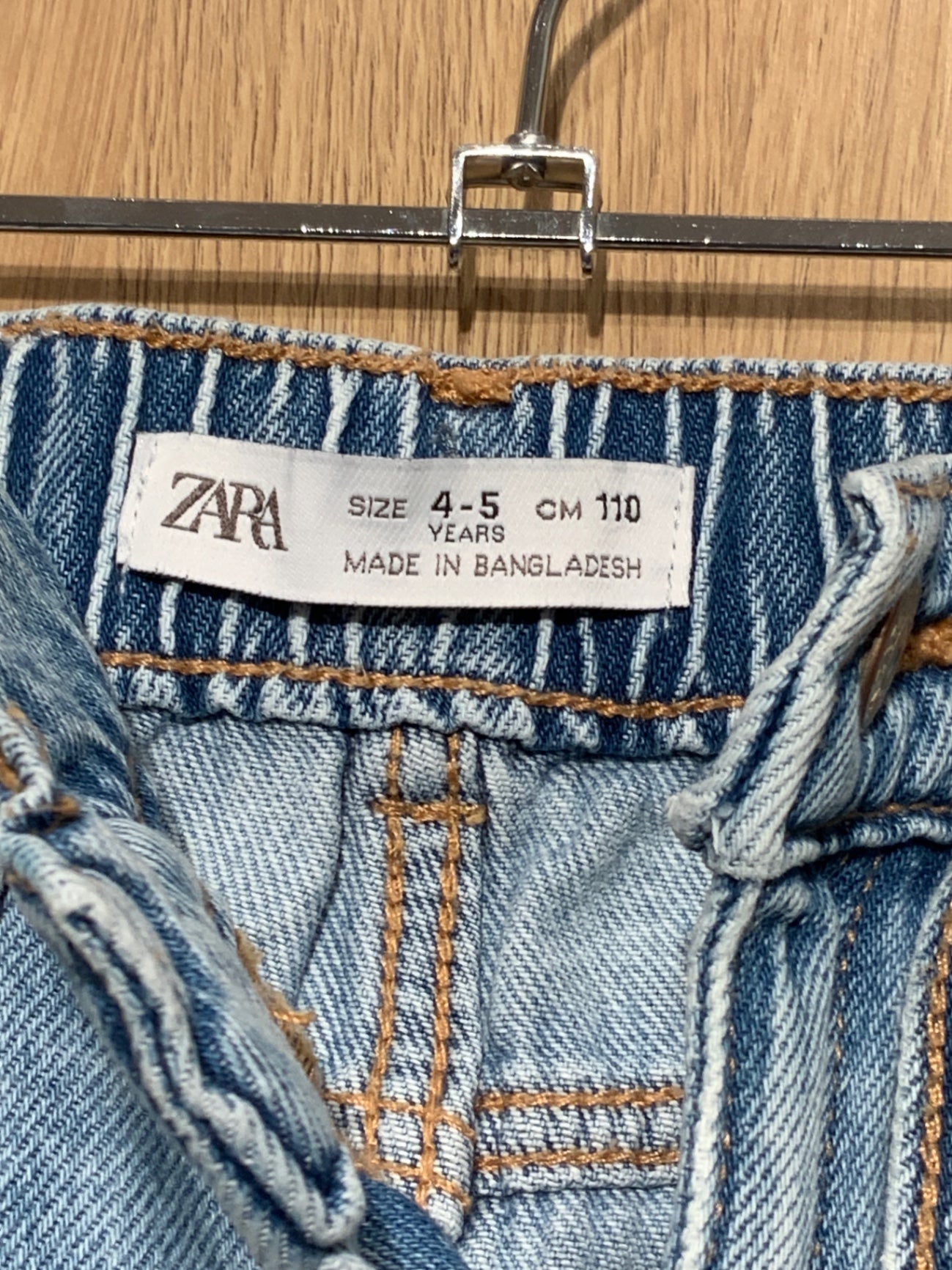 S Zara Jeansbyxor 110 Blå