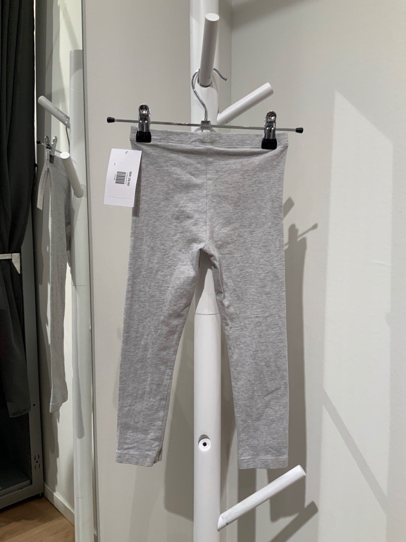 S Leggings 98 Grå