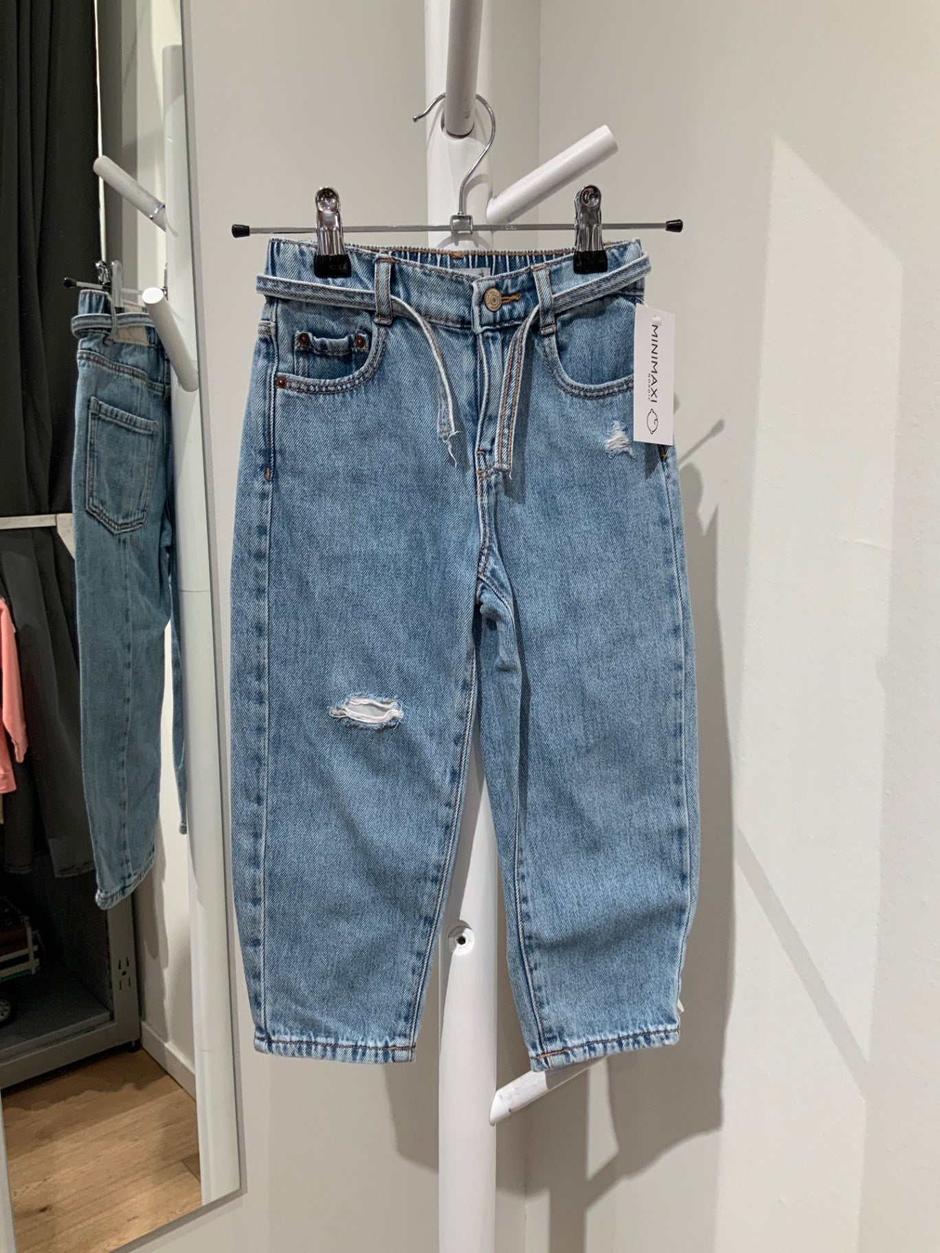 S Zara Jeansbyxor 110 Blå