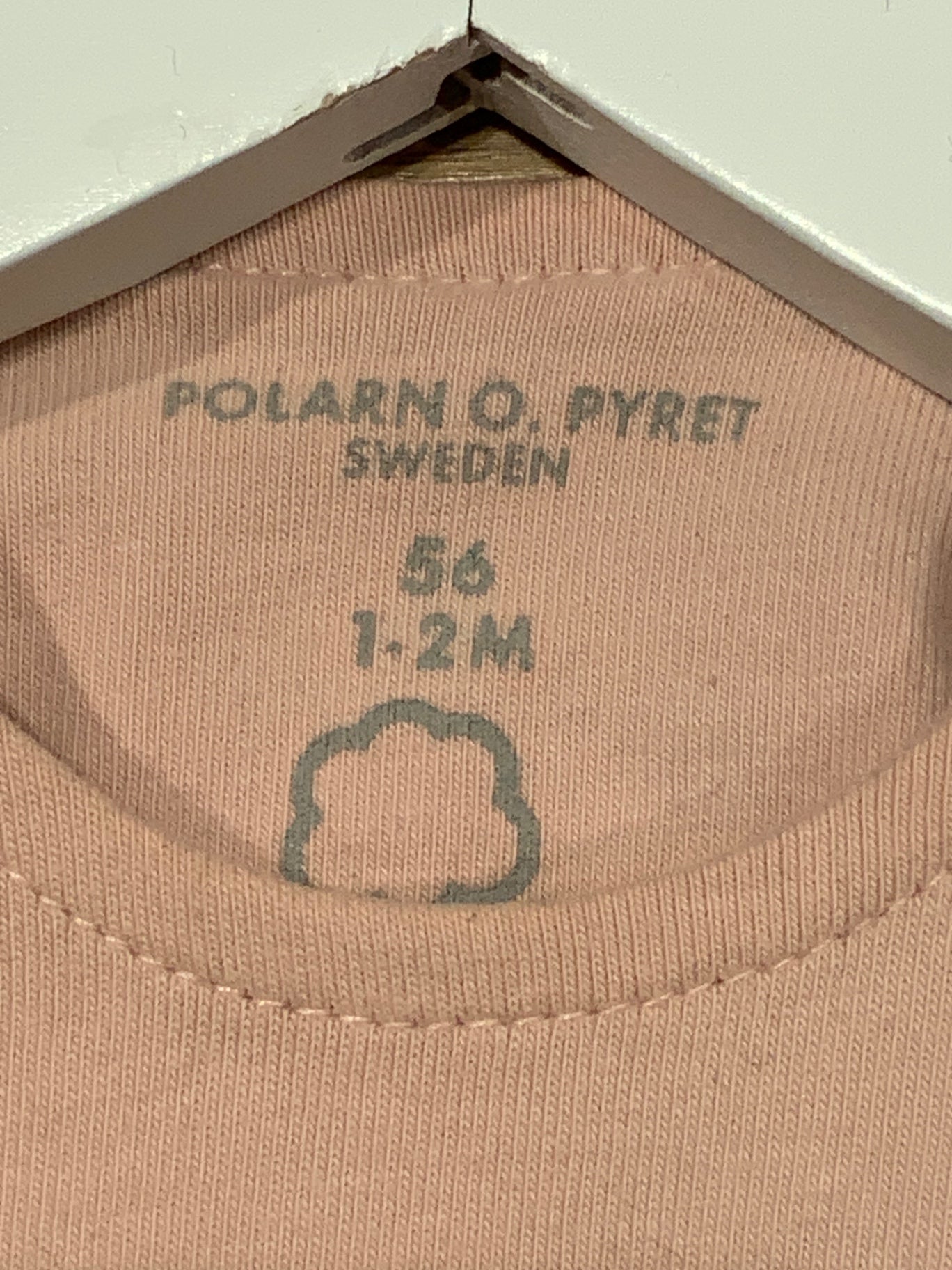 S Polarn o. Pyret Onesie 56 Rosa