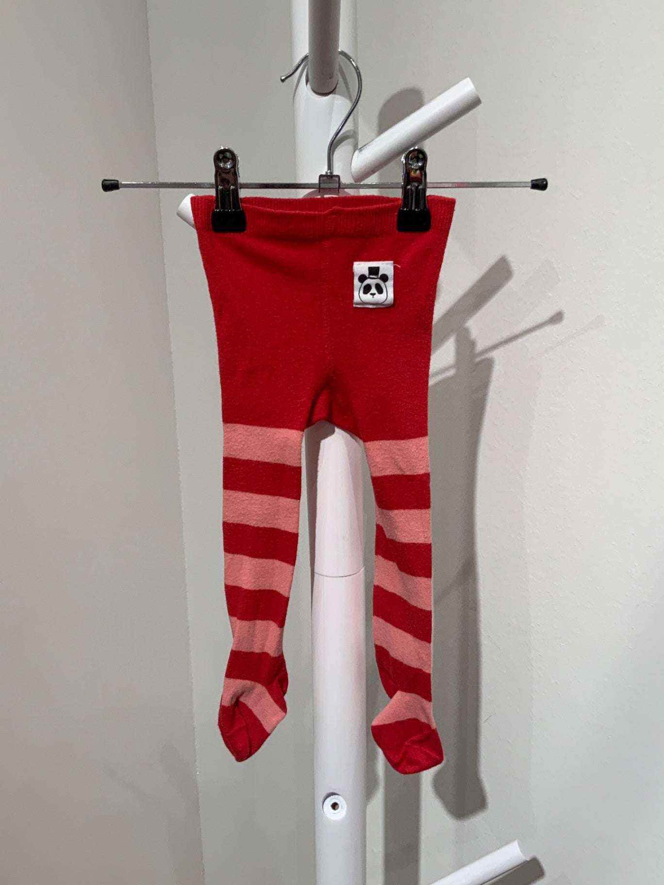 S Mini Rodini Strumpor 62/74 Röd/Randig